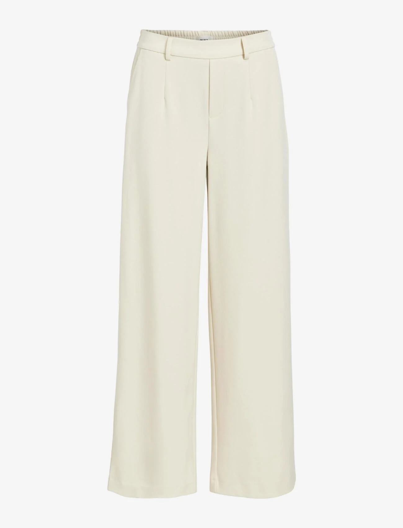 Object - OBJLISA WIDE PANT NOOS - party wear at outlet prices - sandshell - 0