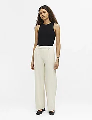 Object - OBJLISA WIDE PANT NOOS - party wear at outlet prices - sandshell - 4