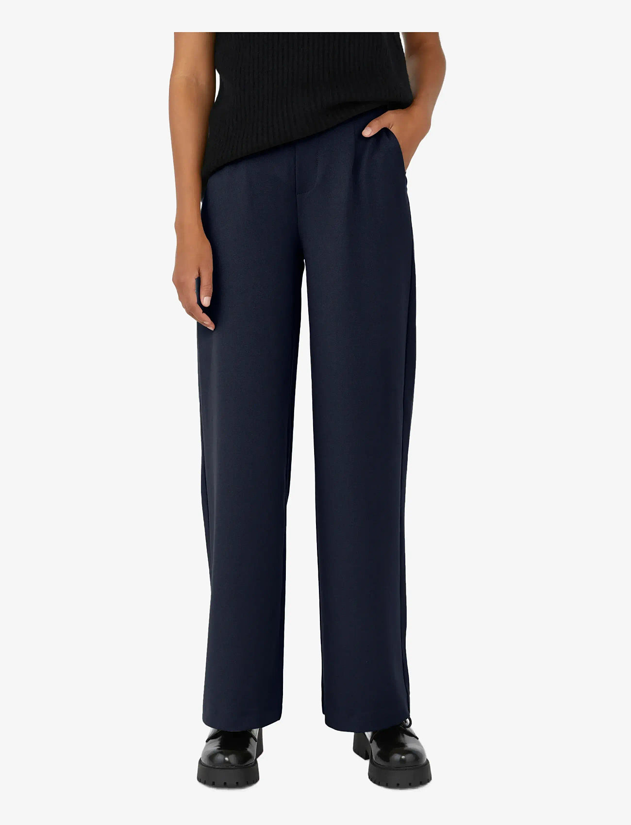 Object - OBJLISA WIDE PANT NOOS - kostymbyxor - sky captain - 2