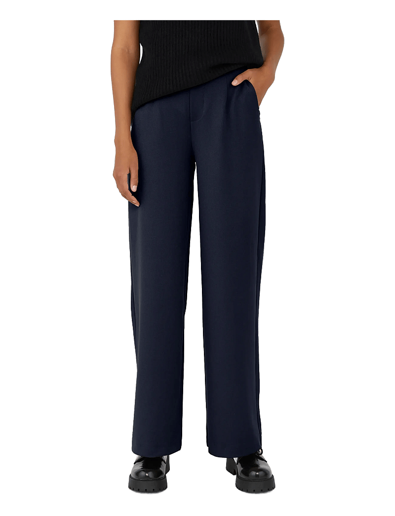 Object - OBJLISA WIDE PANT NOOS - kostymbyxor - sky captain - 2