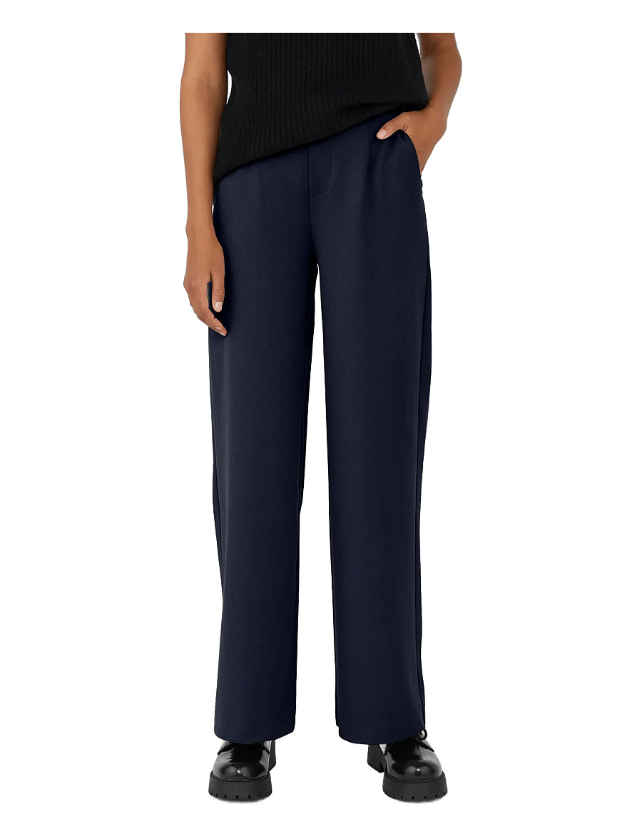 Object - OBJLISA WIDE PANT NOOS - anzugshosen - sky captain - 2
