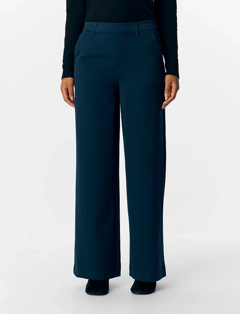 Object - OBJLISA WIDE PANT NOOS - kostymbyxor - sky captain - 0