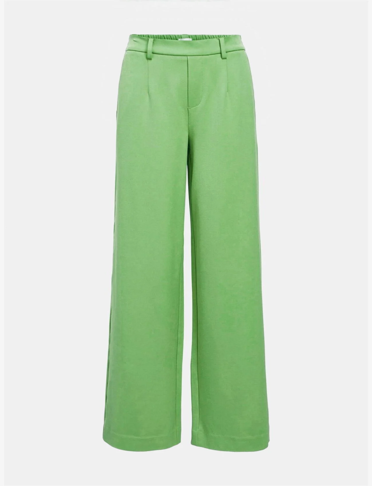 Object - OBJLISA WIDE PANT NOOS - vakarėlių drabužiai išparduotuvių kainomis - vibrant green - 0