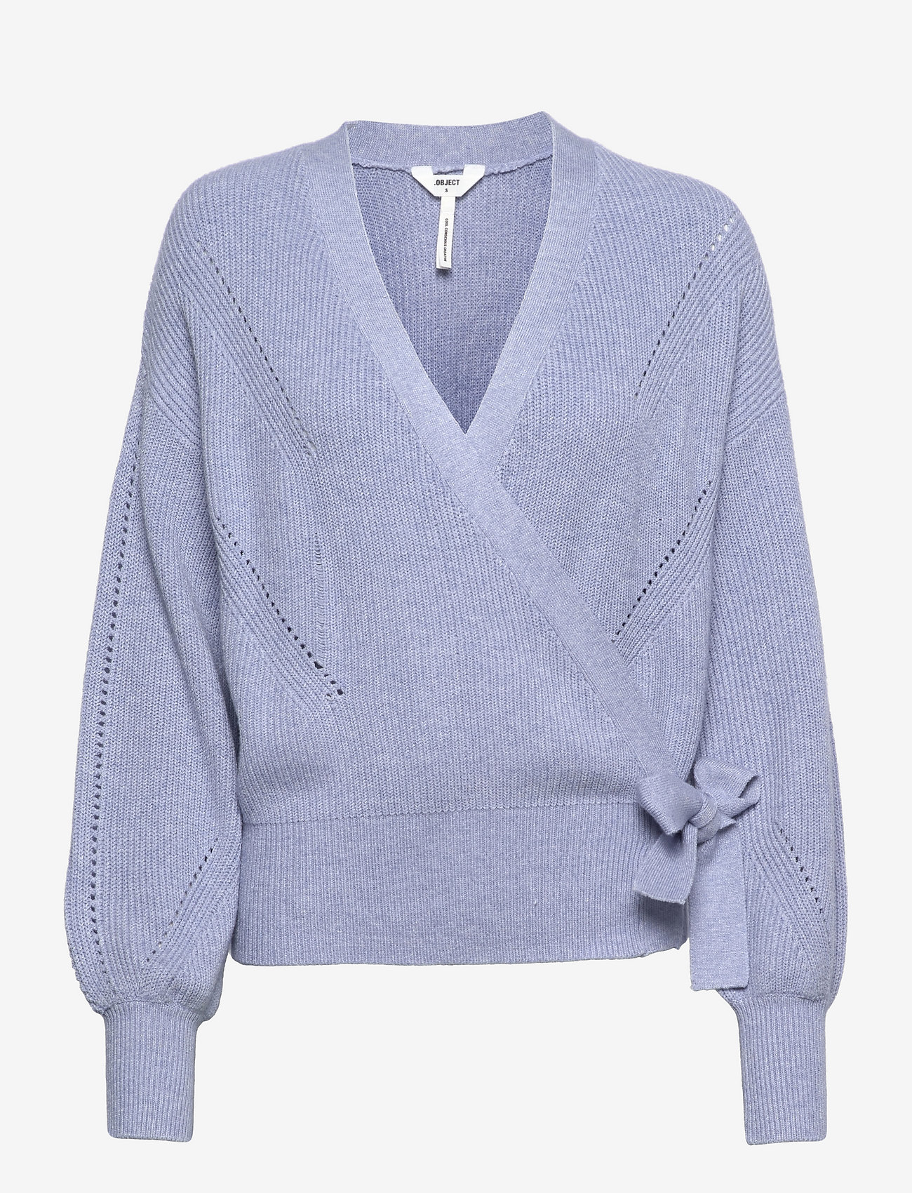 Object - OBJKILA L/S KNIT CARDIGAN 119 - serenity - 0