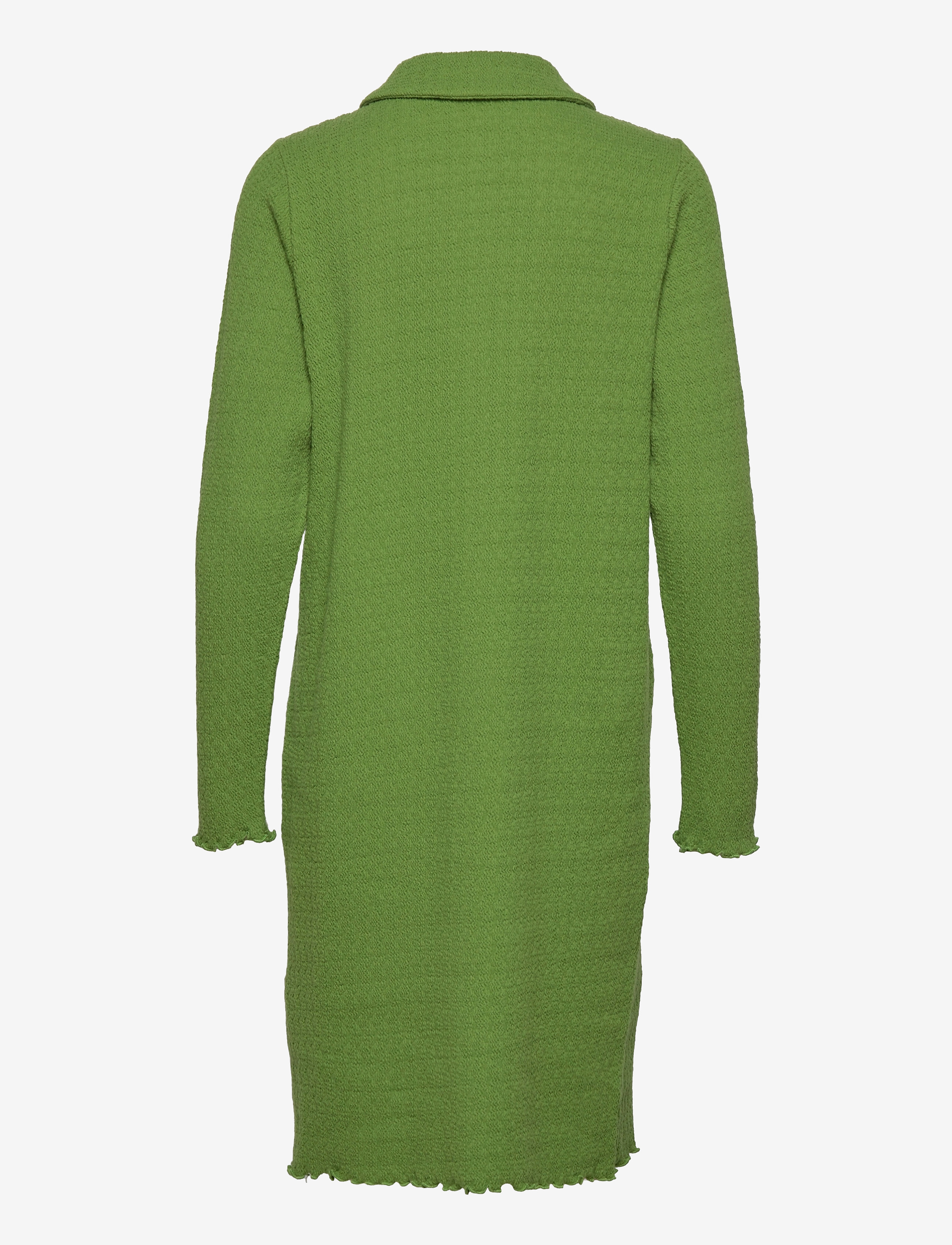 Object - OBJABBY L/S POLO DRESS 119 - t-shirtkjoler - artichoke green - 2