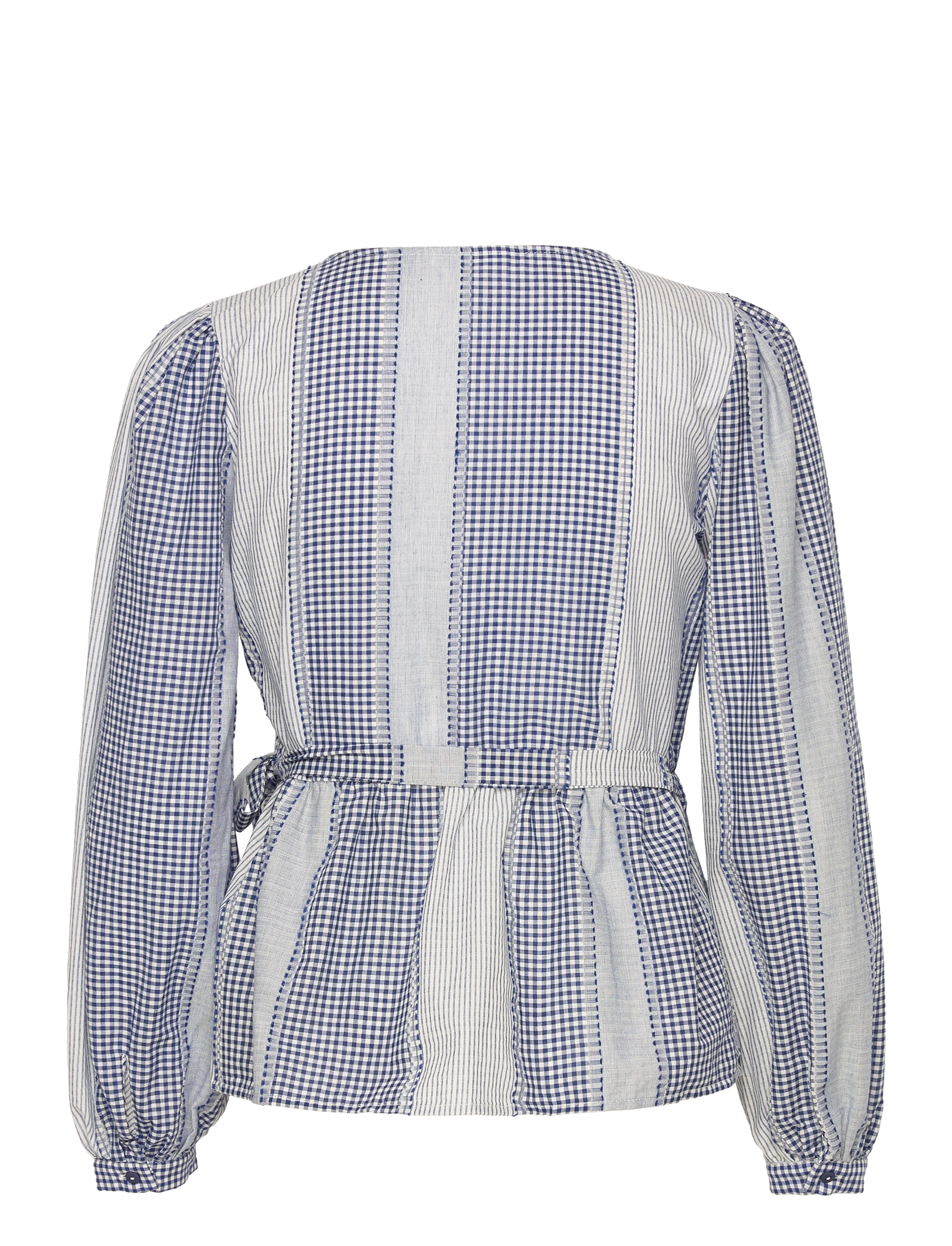 Object - OBJMALINA L/S WRAP TOP 120 - sky captain - 1