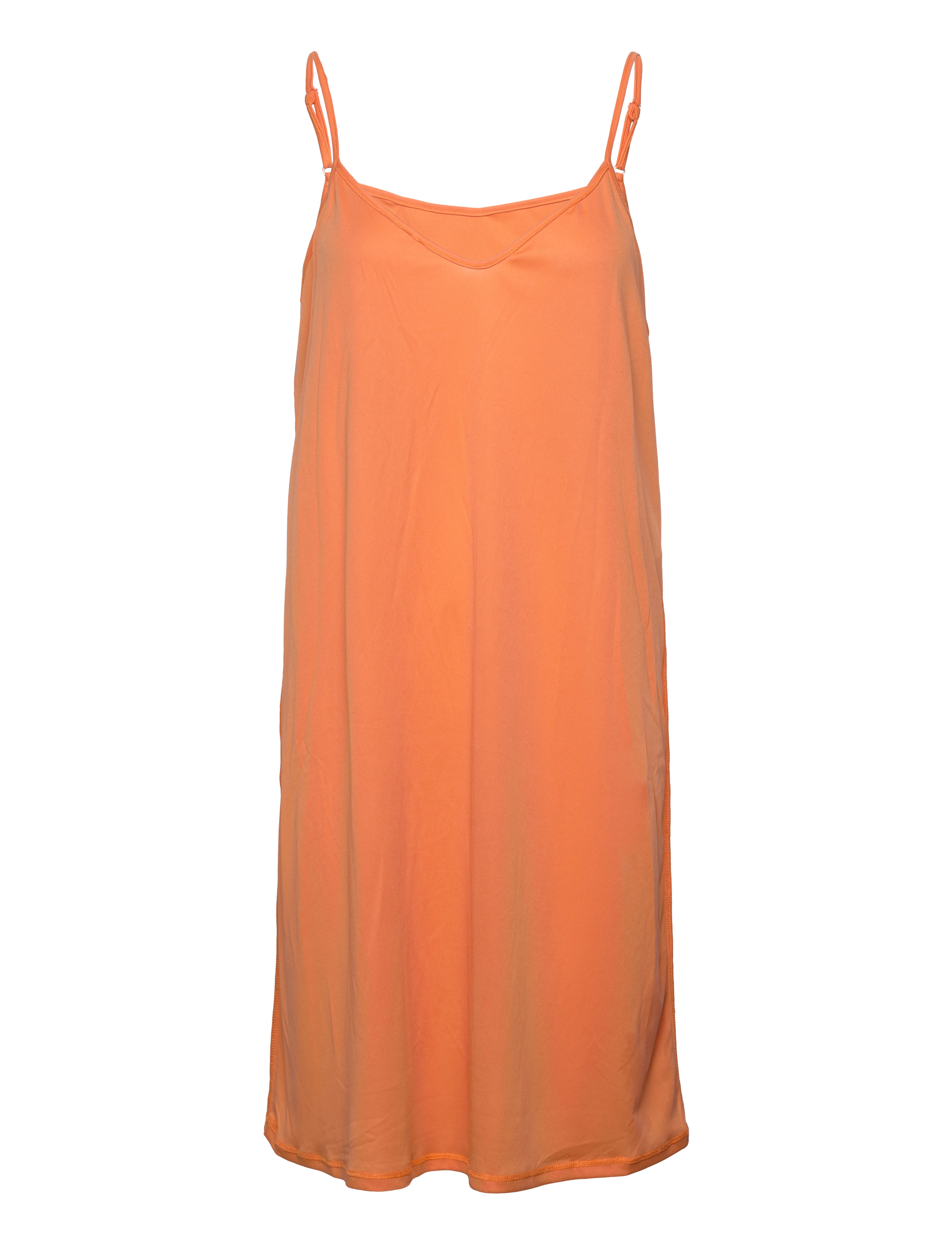Object - OBJVITA S/S LONG DRESS REP - sommarfynd - autumn sunset - 2