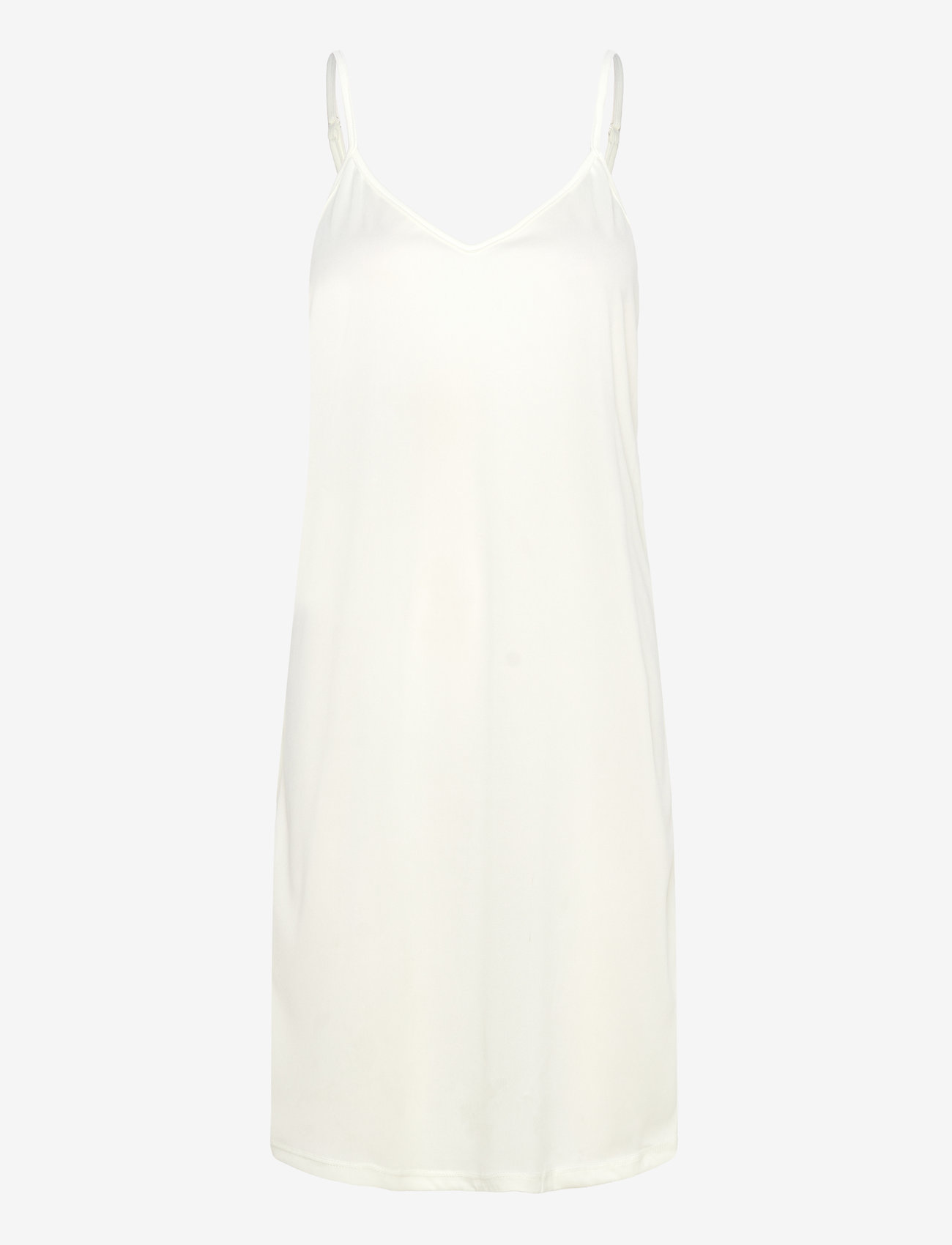 Object - OBJVITA S/S LONG DRESS REP - sommerkjoler - cloud dancer - 2