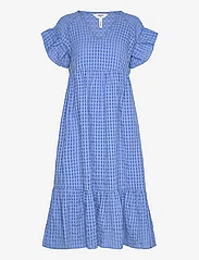 Object - OBJVITA S/S LONG DRESS REP - summer dresses - provence - 0