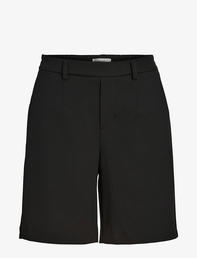 Object - OBJLISA MW WIDE SHORTS NOOS - casual shorts - black - 1
