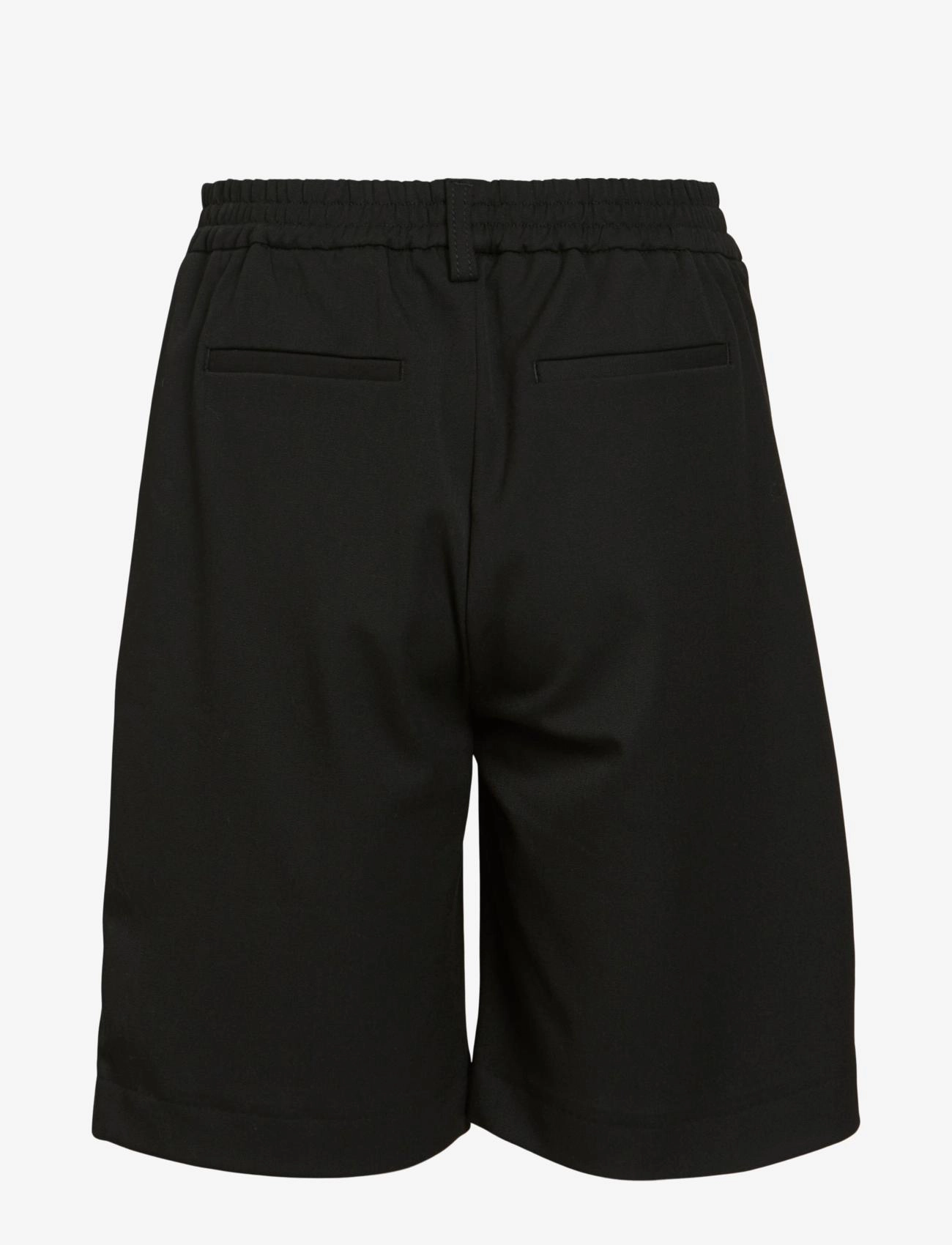 Object - OBJLISA MW WIDE SHORTS NOOS - freizeitshorts - black - 2