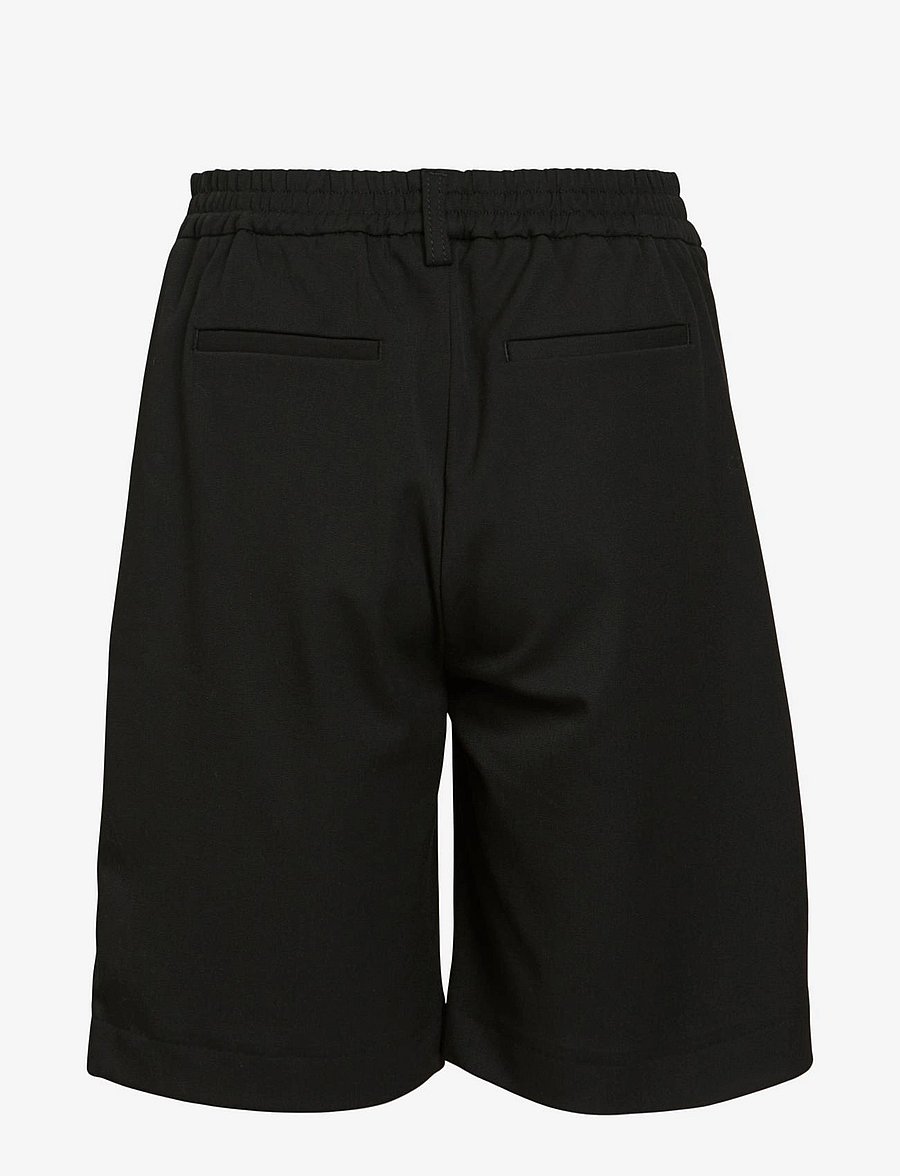 Object - OBJLISA MW WIDE SHORTS NOOS - freizeitshorts - black - 2