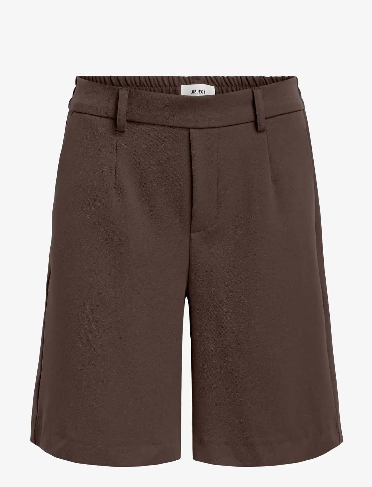 Object - OBJLISA MW WIDE SHORTS NOOS - lühikesed vabaajapüksid - seal brown - 1