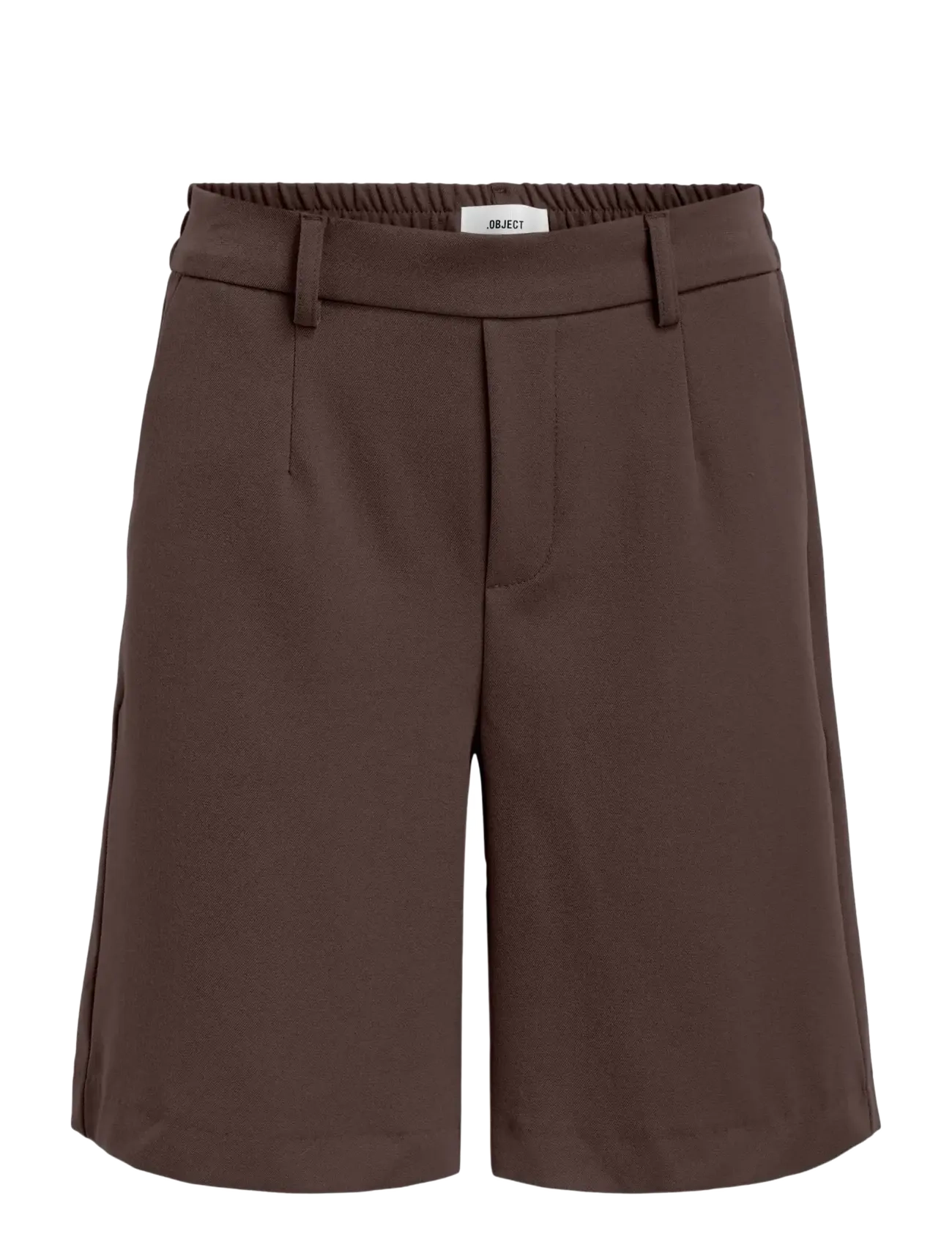 Object OBJLISA MW WIDE SHORTS NOOS - Shorts - SEAL BROWN / brown