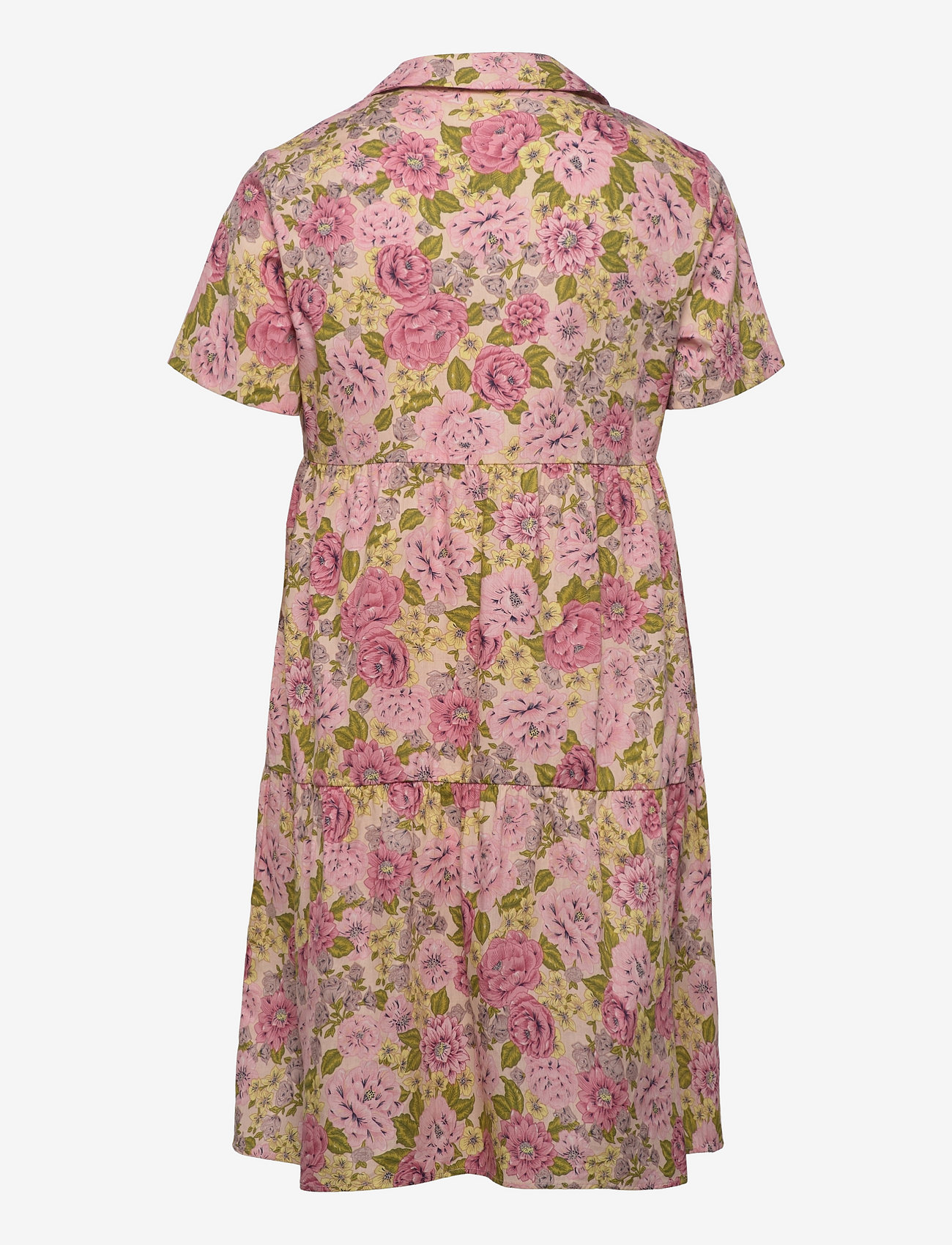 Object - OBJMILA S/S DRESS 121 - begonia pink - 1