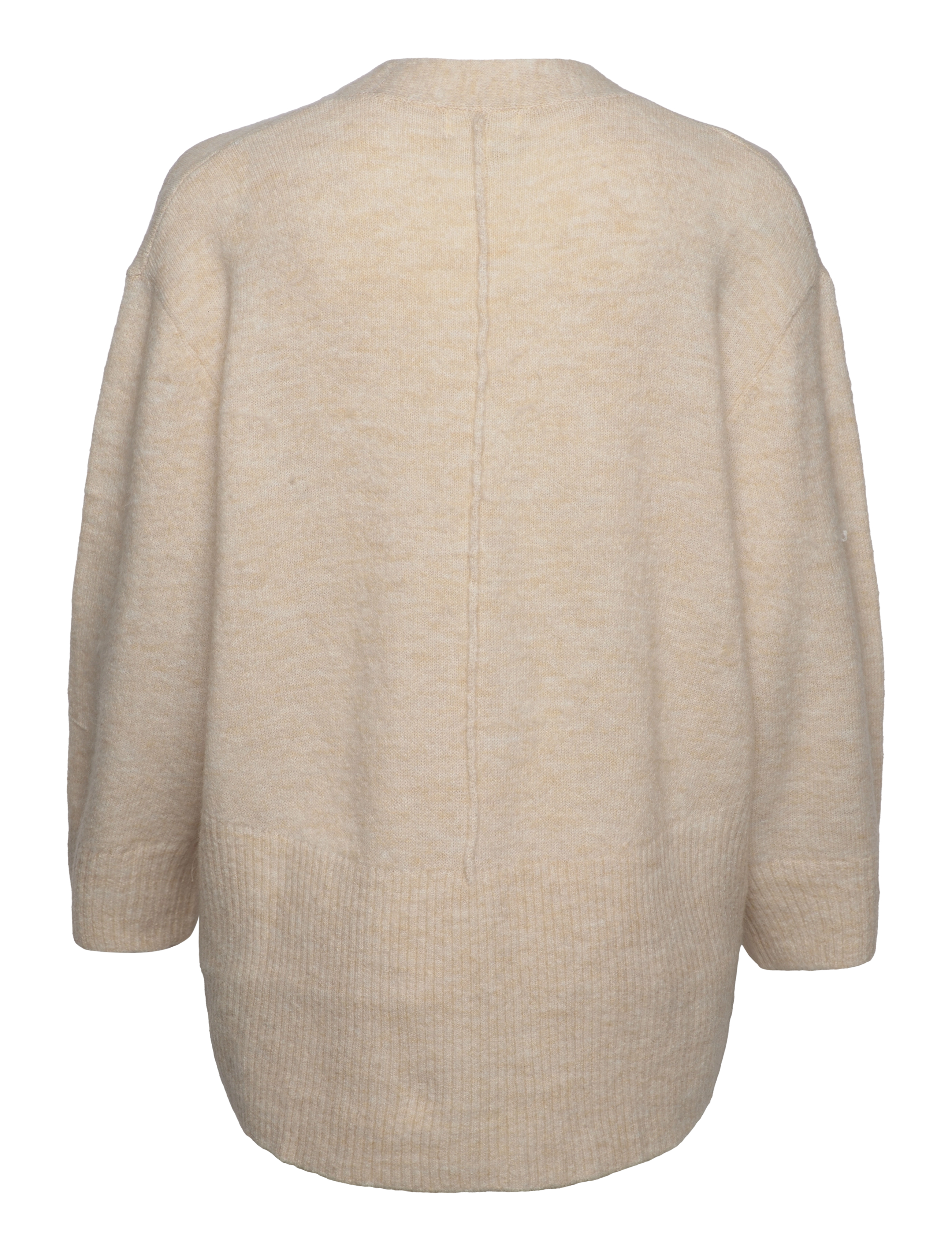 Object - OBJABBIE L/S KNIT CARDIGAN PB12 - sandshell - 1