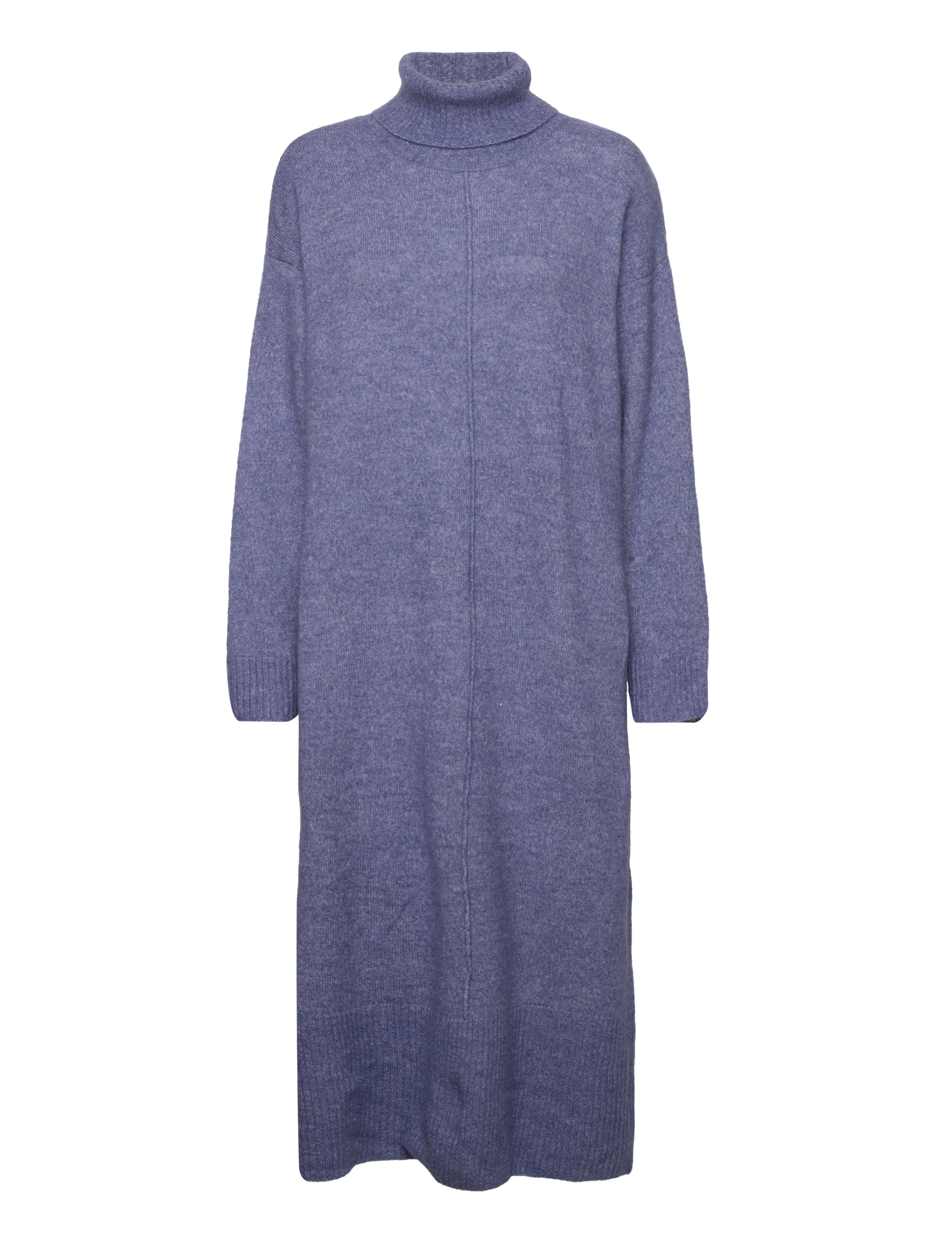 OBJECT Objabbie L/S Knit Kleid Pb12 Blau - S - Damen