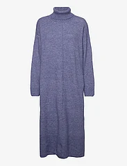 Object - OBJABBIE L/S KNIT DRESS PB12 - sukienki dzianinowe - bijou blue - 0