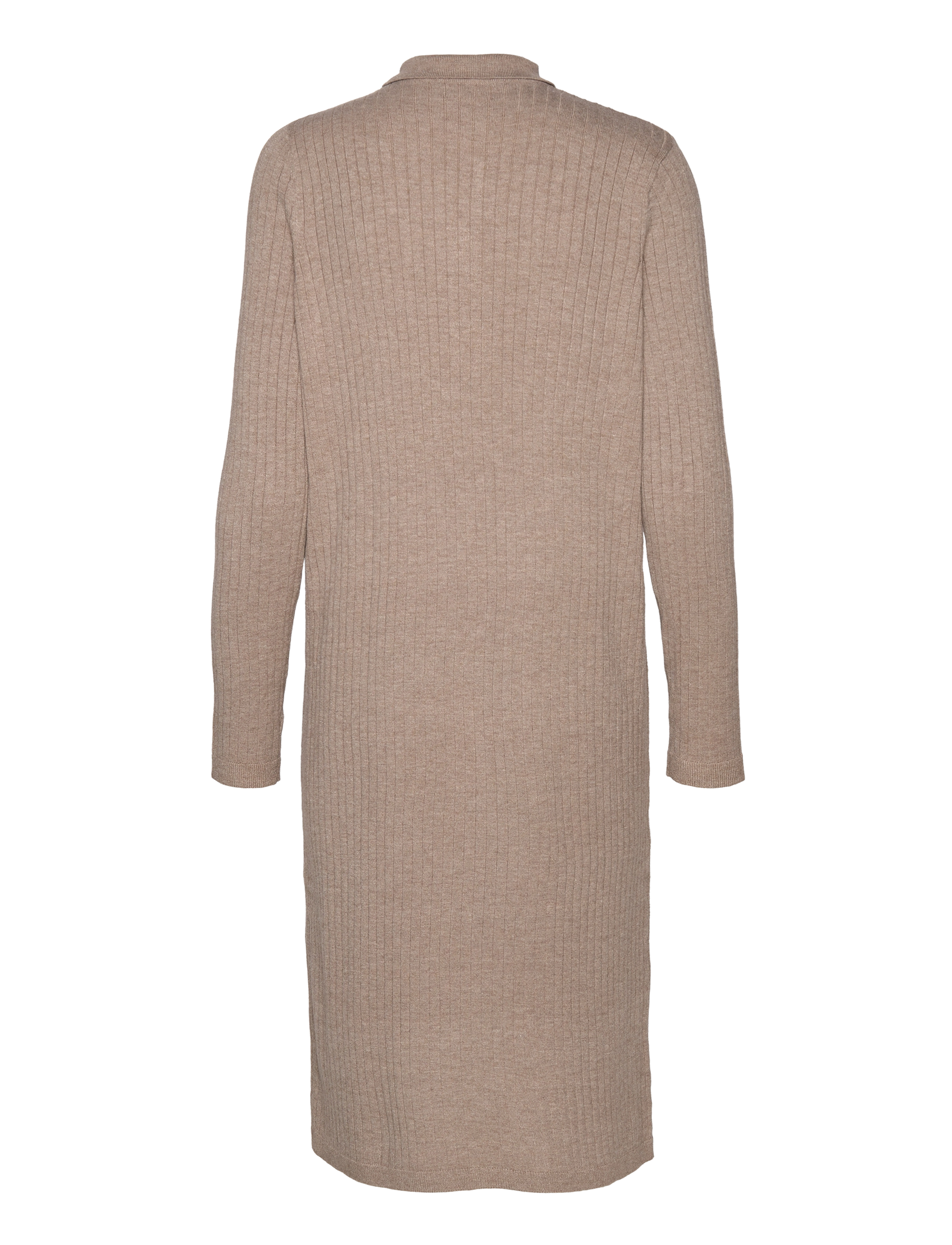Object - OBJNOELLE POLO KNIT DRESS - laveste priser - fossil - 2