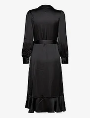 Object - OBJSATEEN WRAP DRESS A FAIR - festmode zu outlet-preisen - black - 1