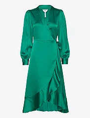 Object - OBJSATEEN WRAP DRESS A FAIR - party wear at outlet prices - lush meadow - 0