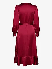 Object - OBJSATEEN WRAP DRESS A FAIR - party wear at outlet prices - red dahlia - 1