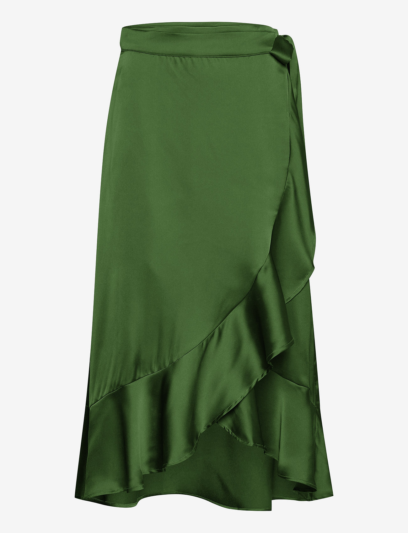 Object - OBJSATEEN WRAP SKIRT A FAIR - artichoke green - 0