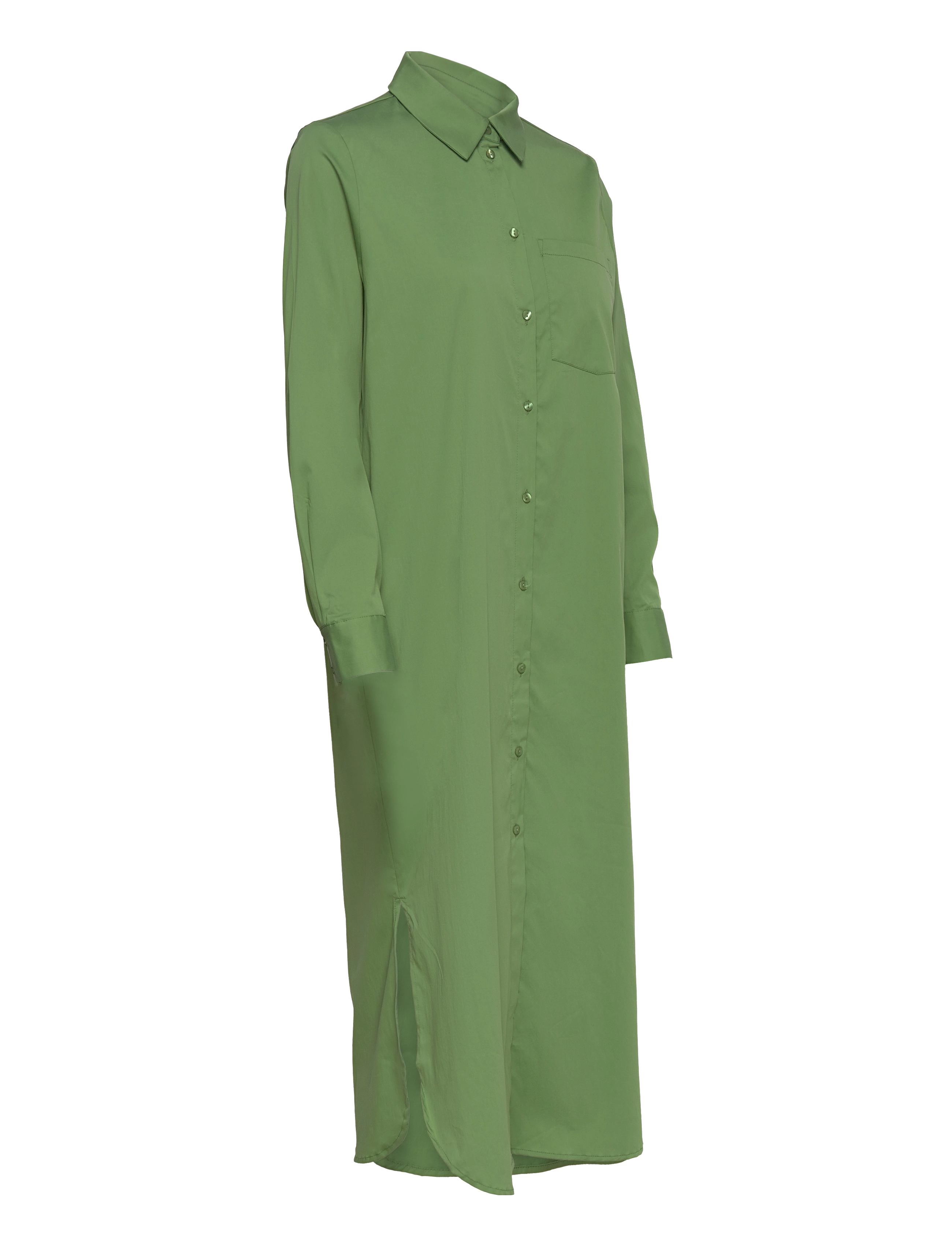Object - OBJANITTA L/S LONG SHIRT A PS 22 - artichoke green - 3