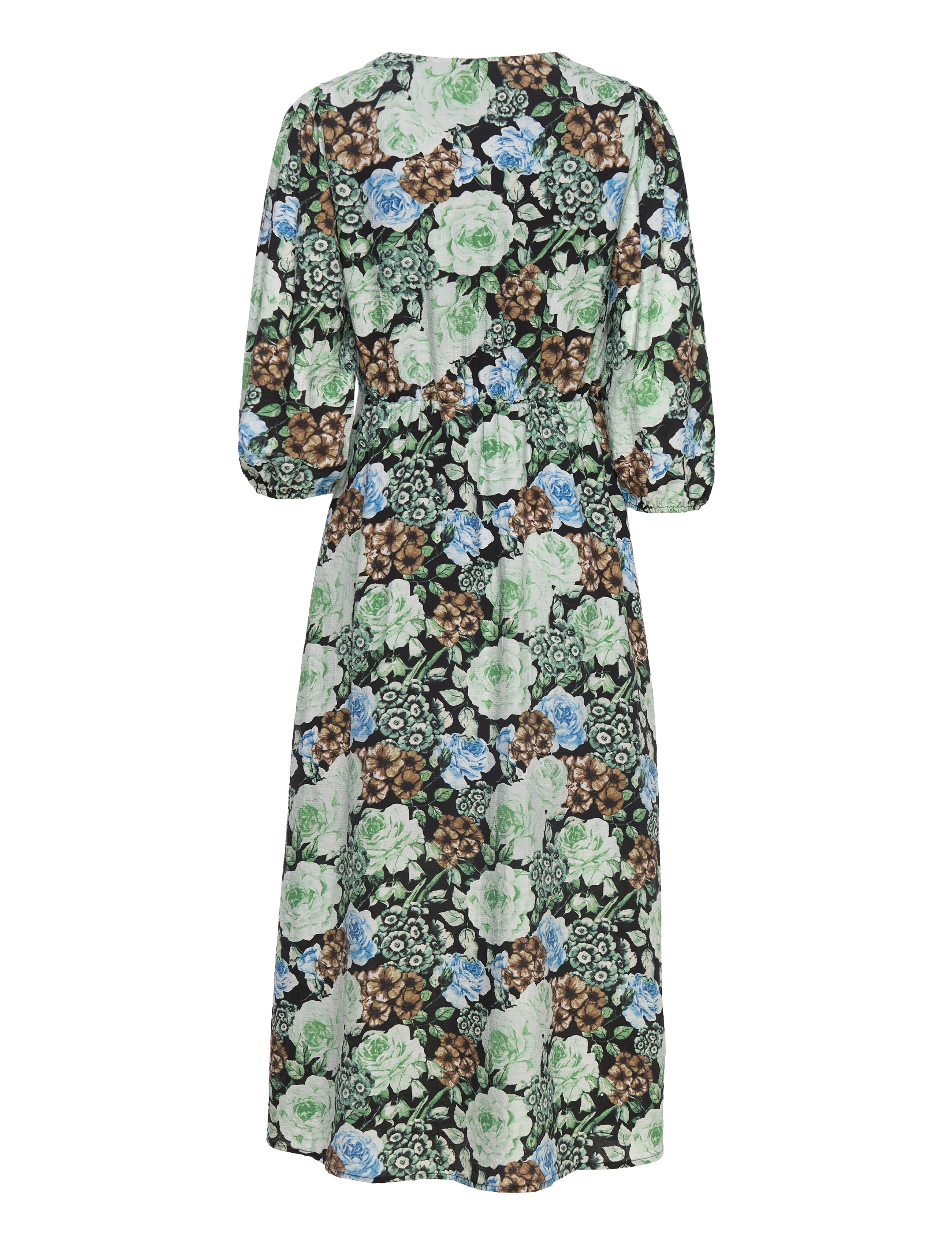Object - OBJDIDI 3/4 MIDI DRESS 122 - midikleider - black - 2