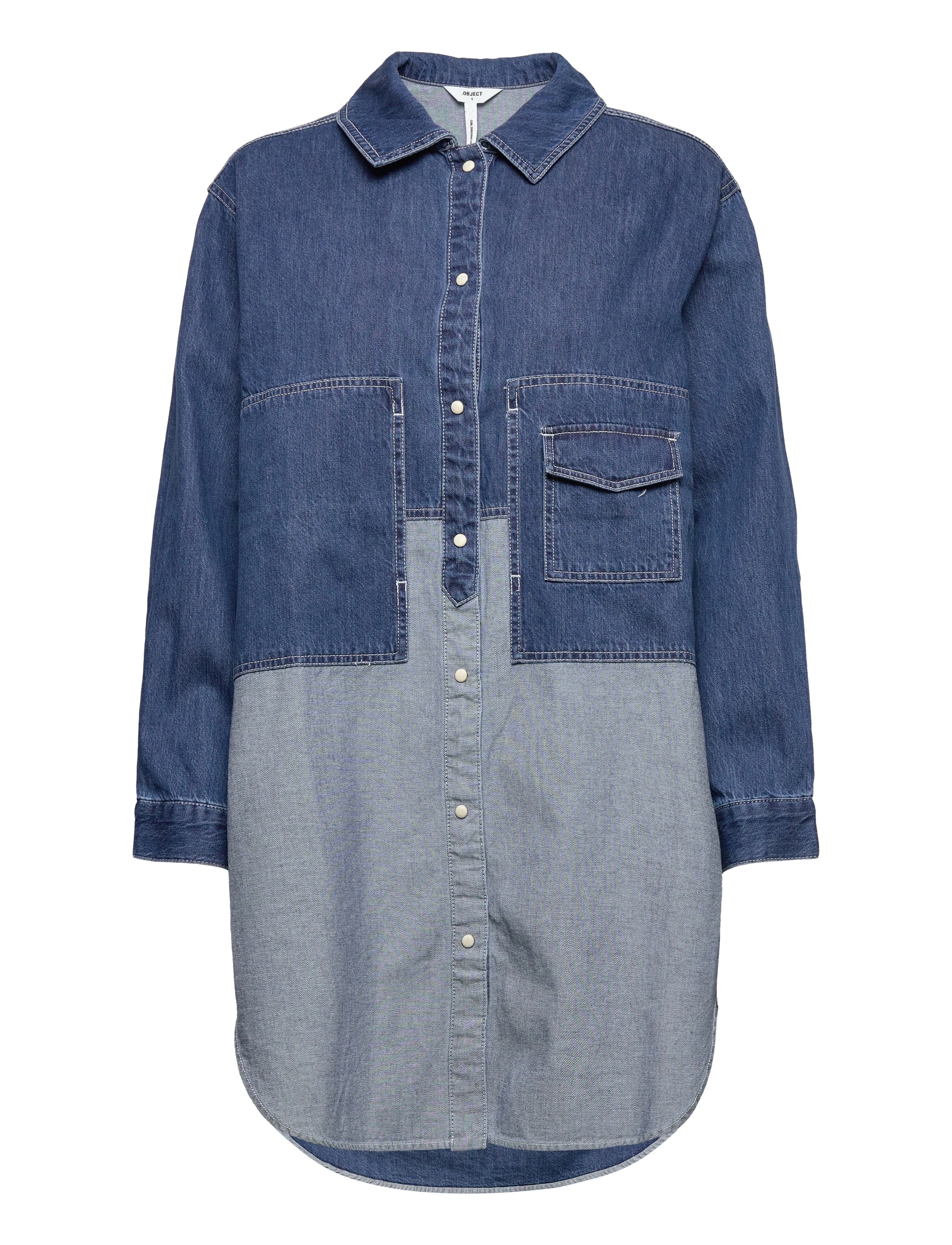 Object - OBJIRMA DENIM SHIRT 122 - medium blue denim - 0