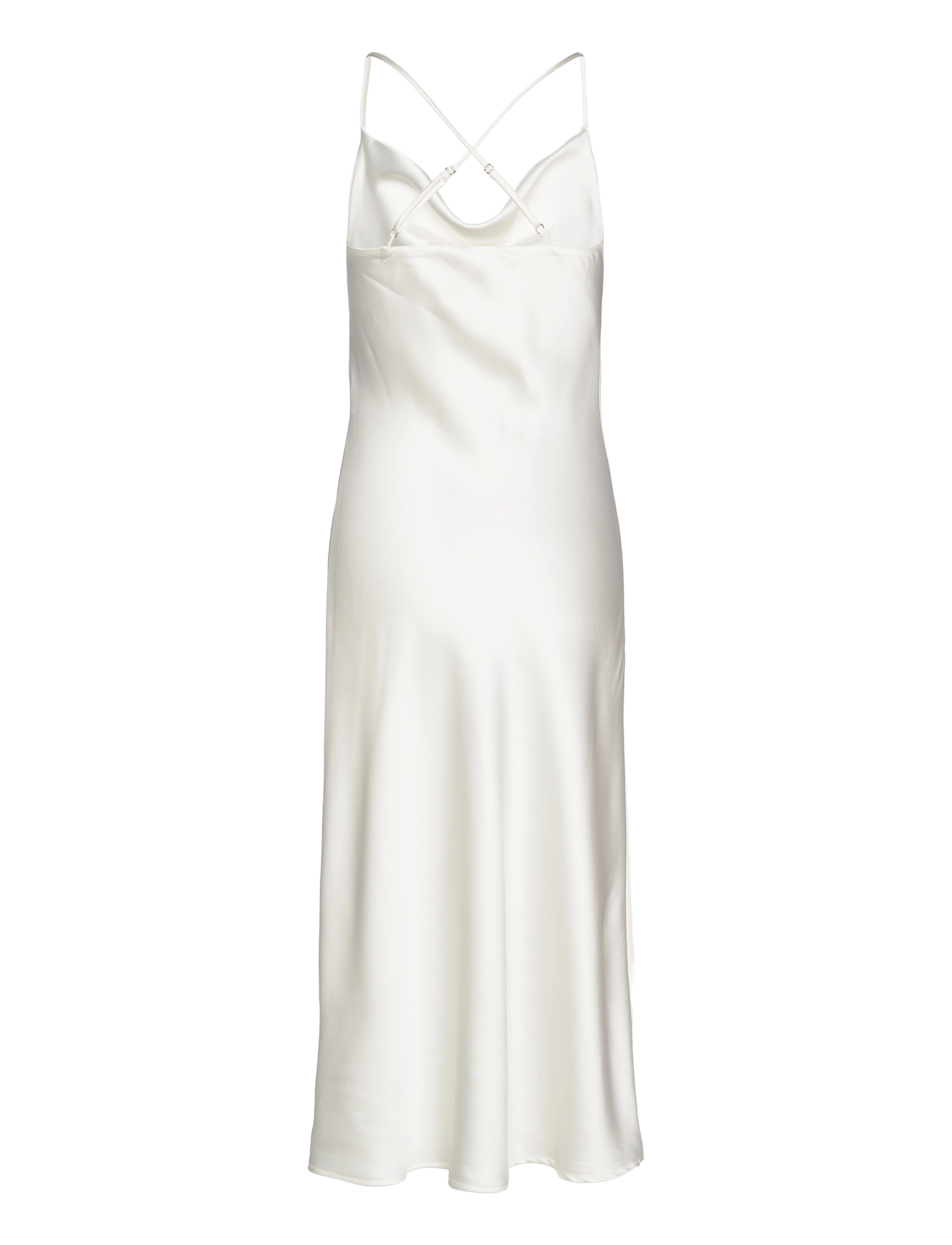 Object - OBJSATEEN S/L MIDI DRESS E DIV - konfirmation - cloud dancer - 2