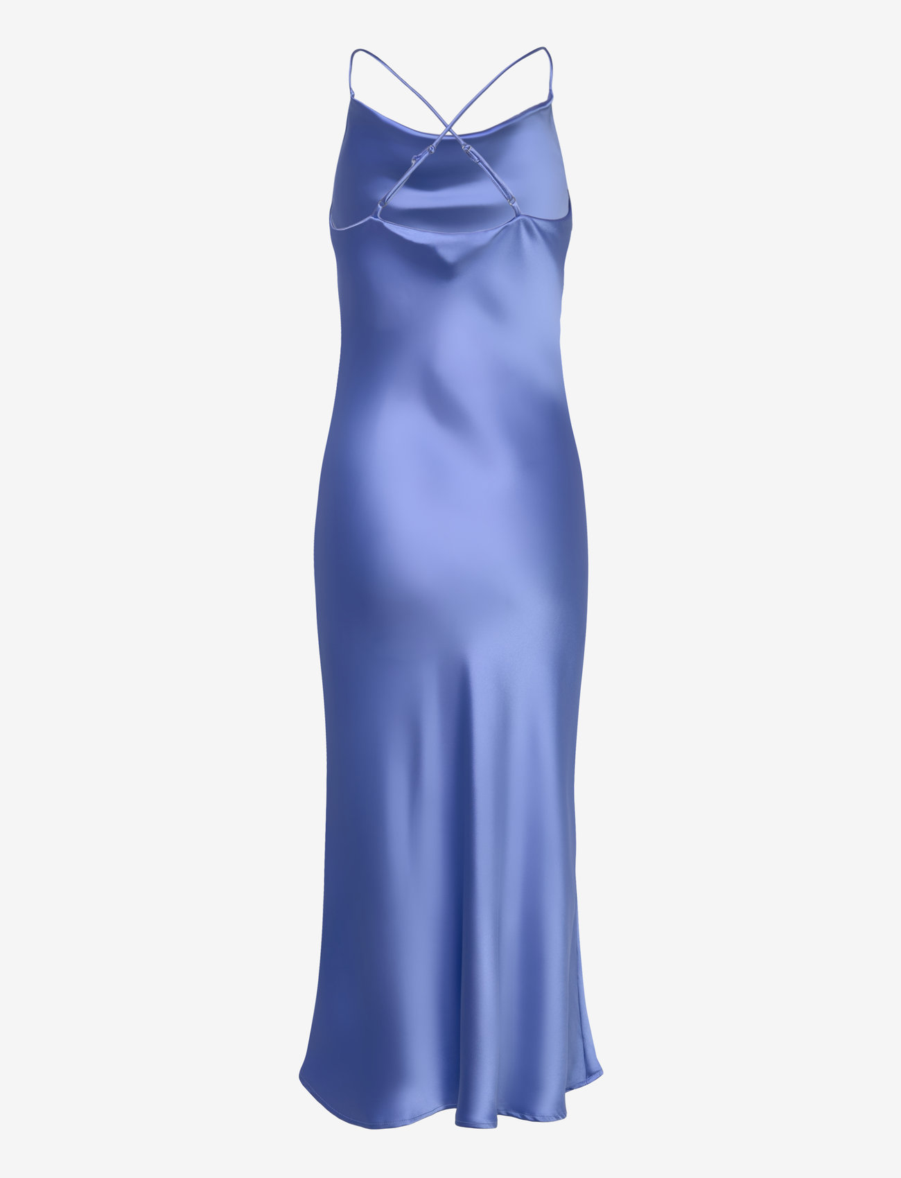 Object - OBJSATEEN S/L MIDI DRESS E DIV - konfirmation - cornflower blue - 2