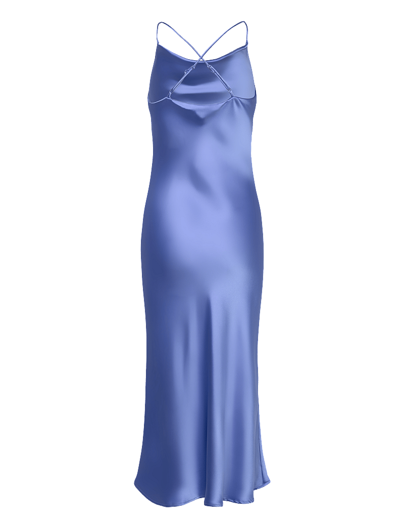 Object - OBJSATEEN S/L MIDI DRESS E DIV - konfirmation - cornflower blue - 2
