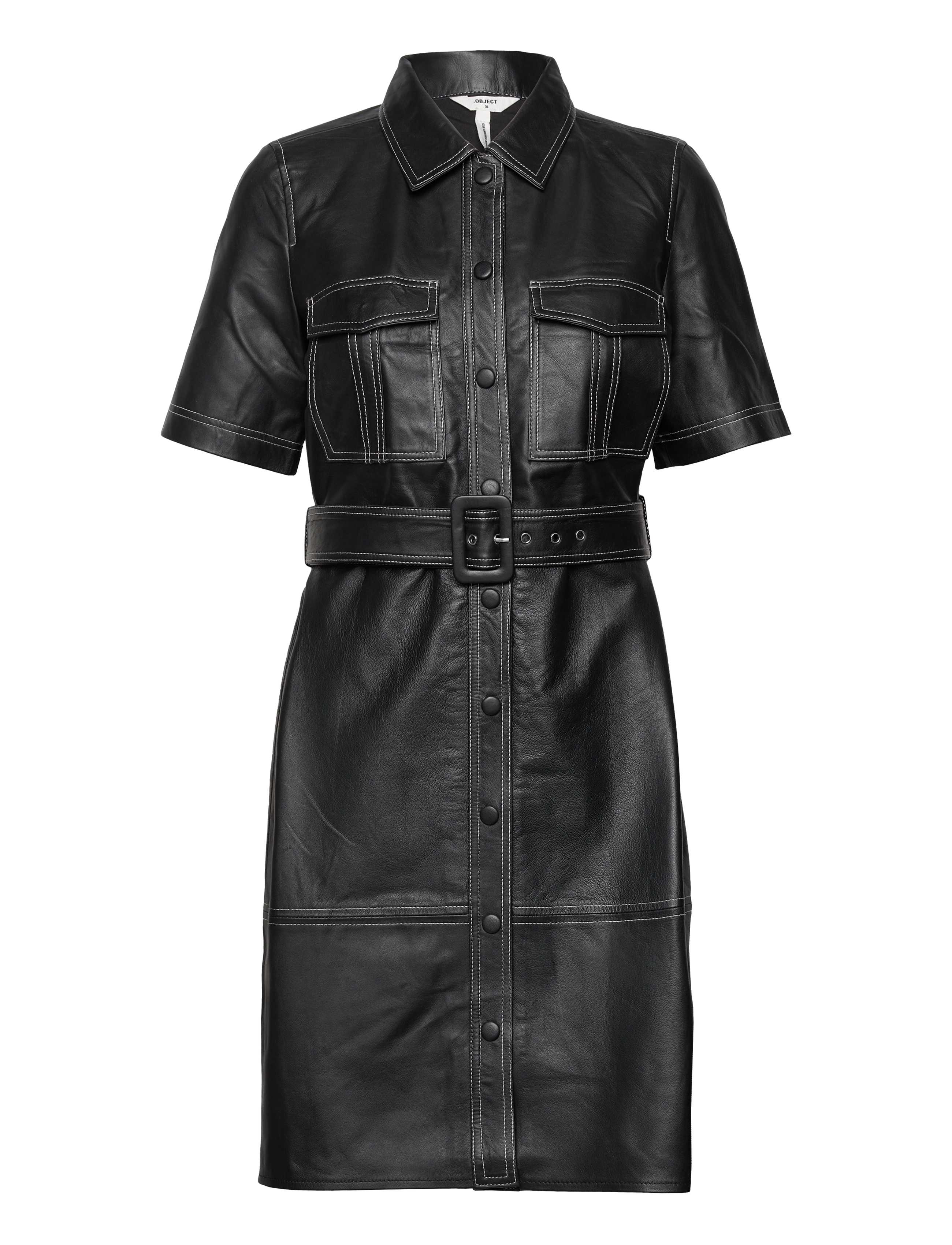 Object - OBJDANNI L DRESS 123 - black - 0