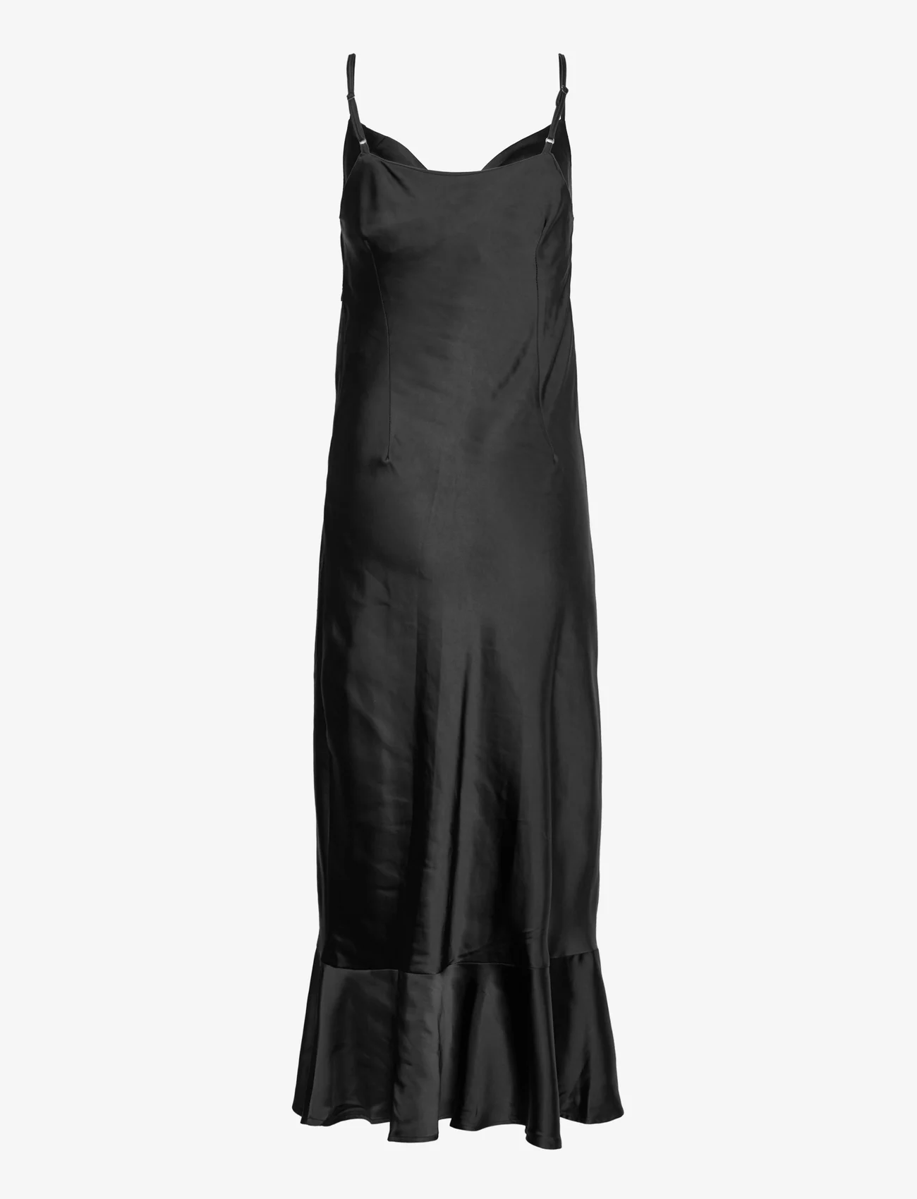 Object - OBJDEBRA SINGLET DRESS .C 124 - sukienki na ramiączkach - black - 1
