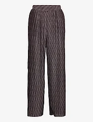 Object - OBJLUX HW PANTS 124 - straight leg trousers - black - 0
