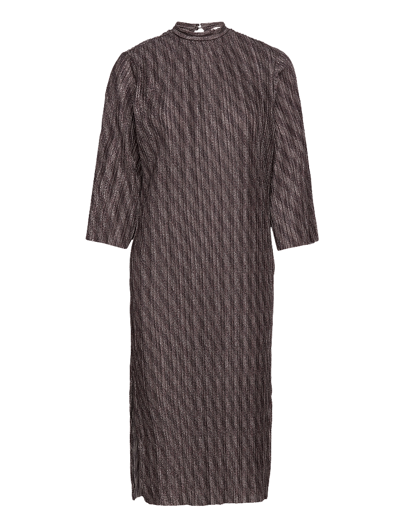 Object - OBJLUX 2/4 MIDI DRESS 124 - midikleider - black - 1