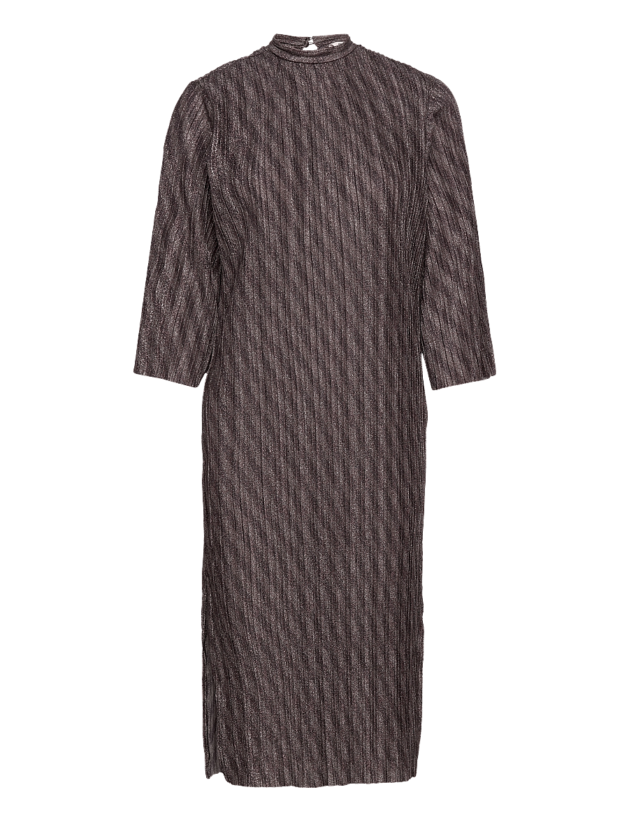 Object - OBJLUX 2/4 MIDI DRESS 124 - midikleider - black - 1
