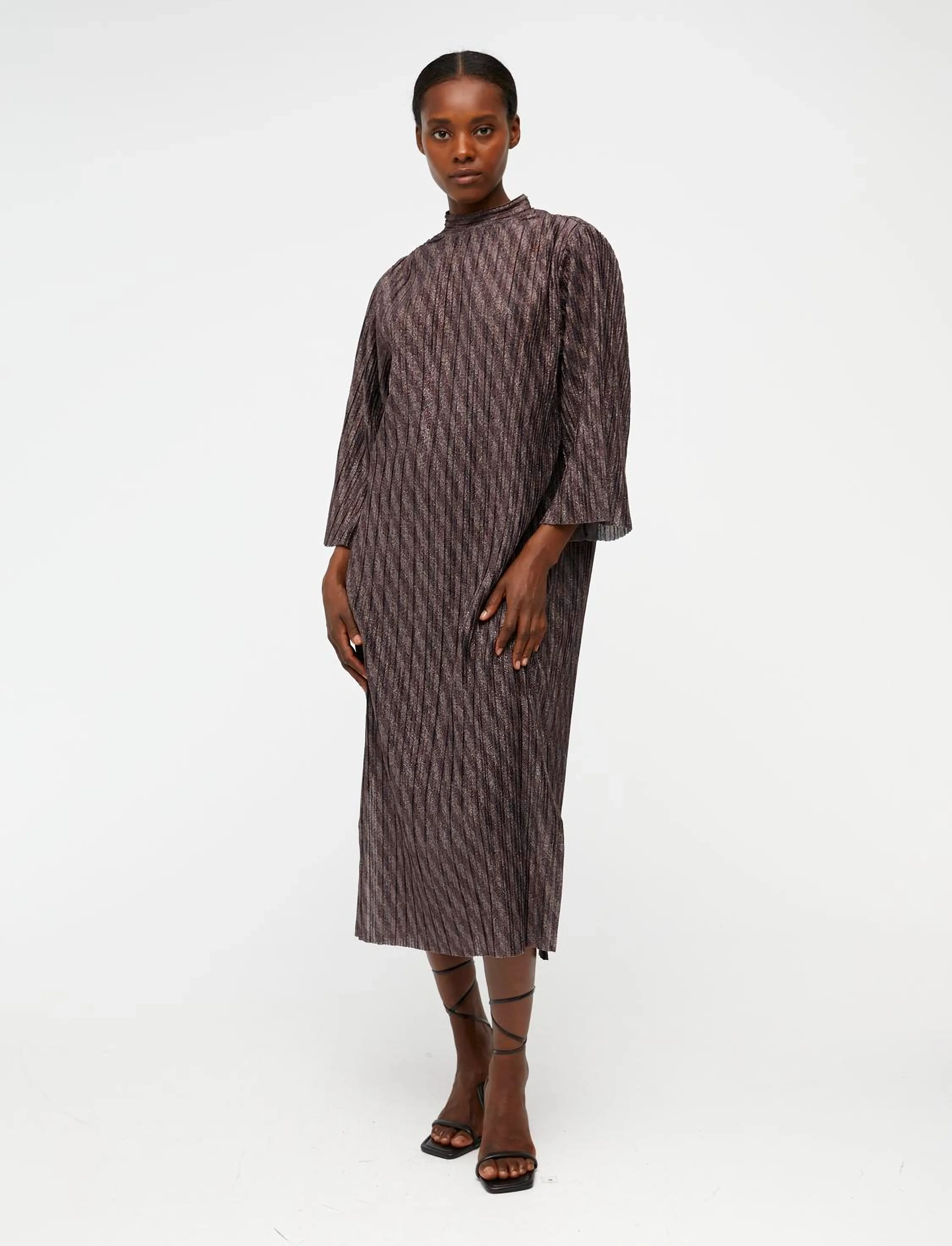 OBJECT Objlux 2/4 Midi Dress 124 midiklänningar dam – bild 3
