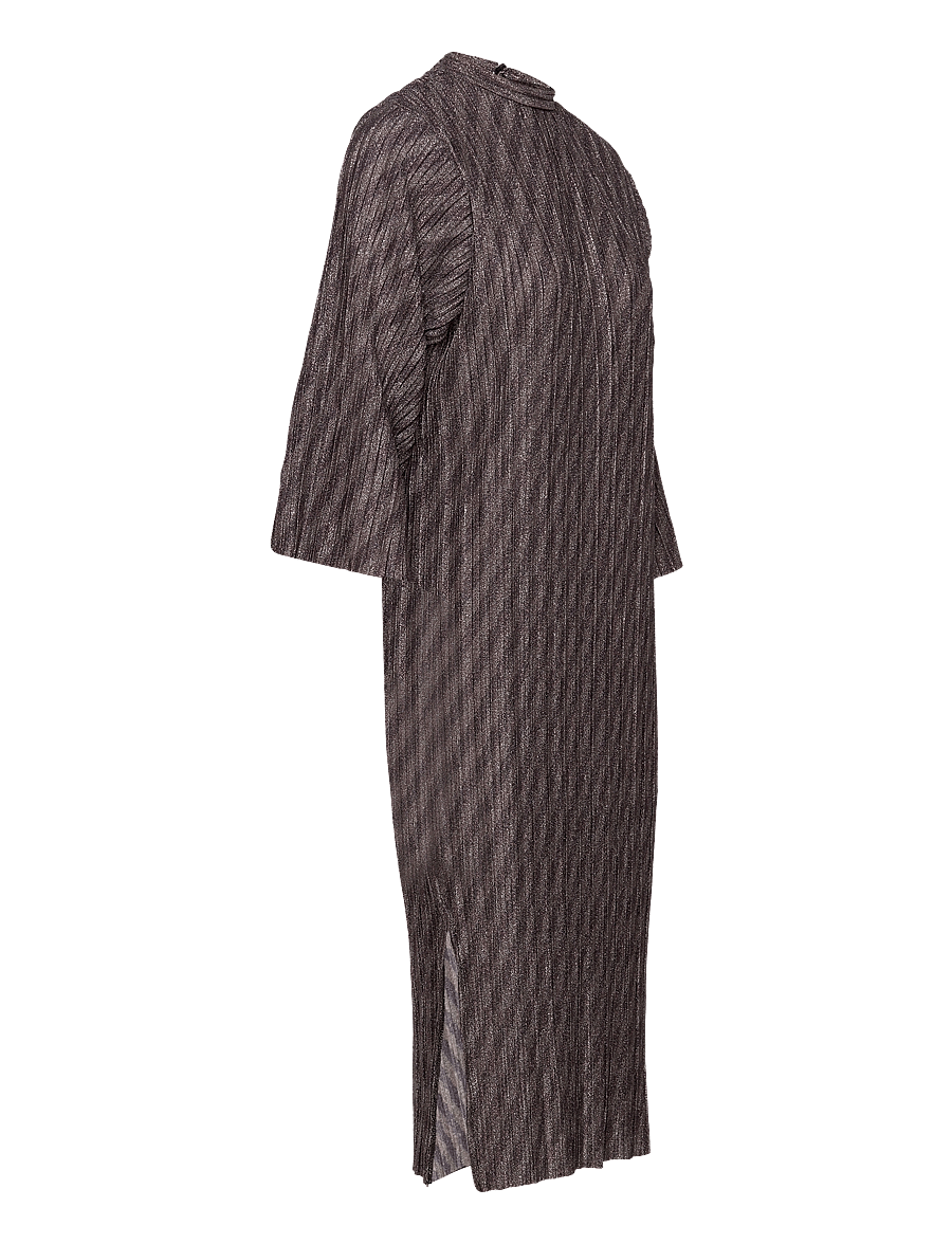 Object - OBJLUX 2/4 MIDI DRESS 124 - midikleider - black - 4