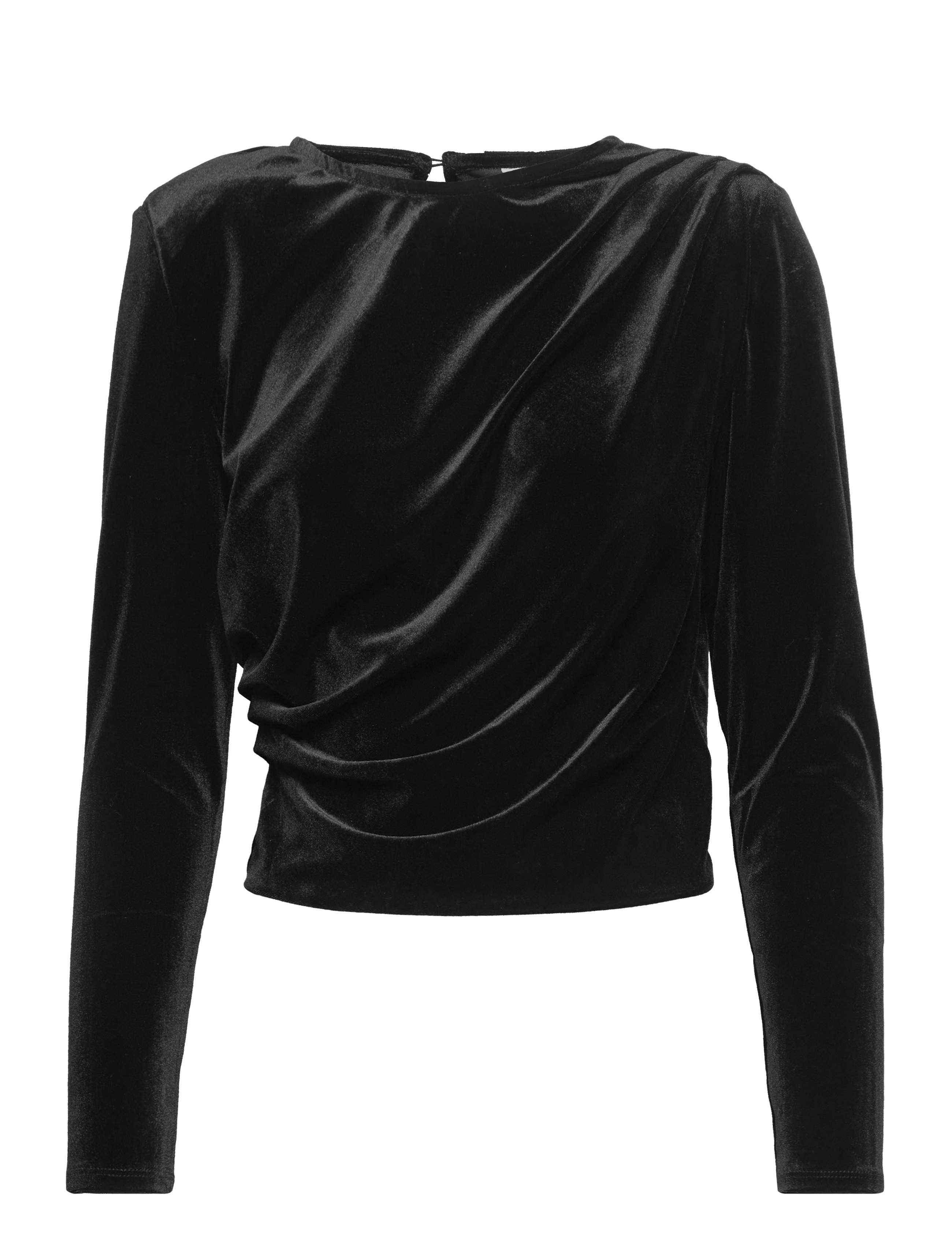 Object - OBJALONA  L/S TOP 124 - black - 0