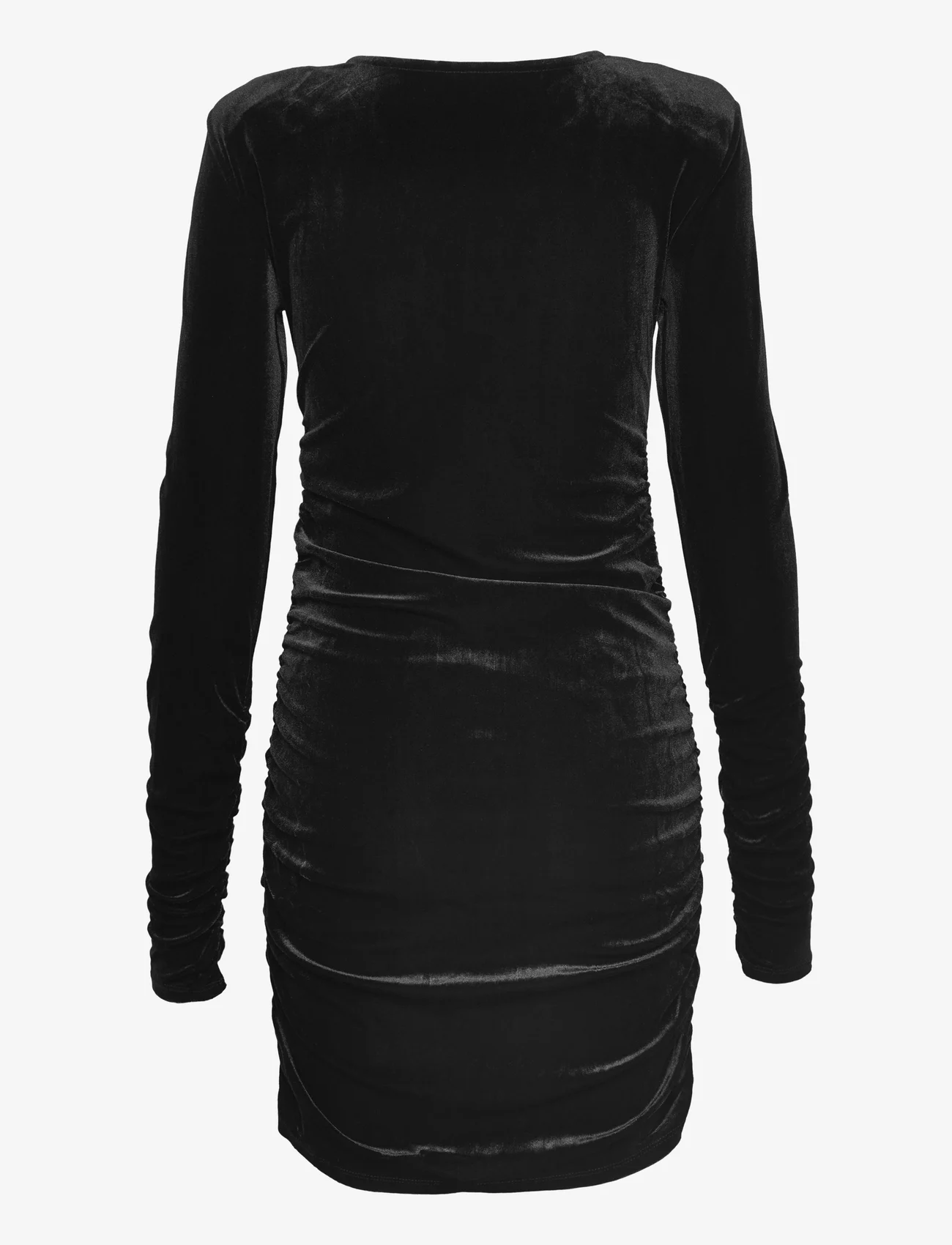 Object - OBJALONA  L/S DRESS 124 - bodycon dresses - black - 1