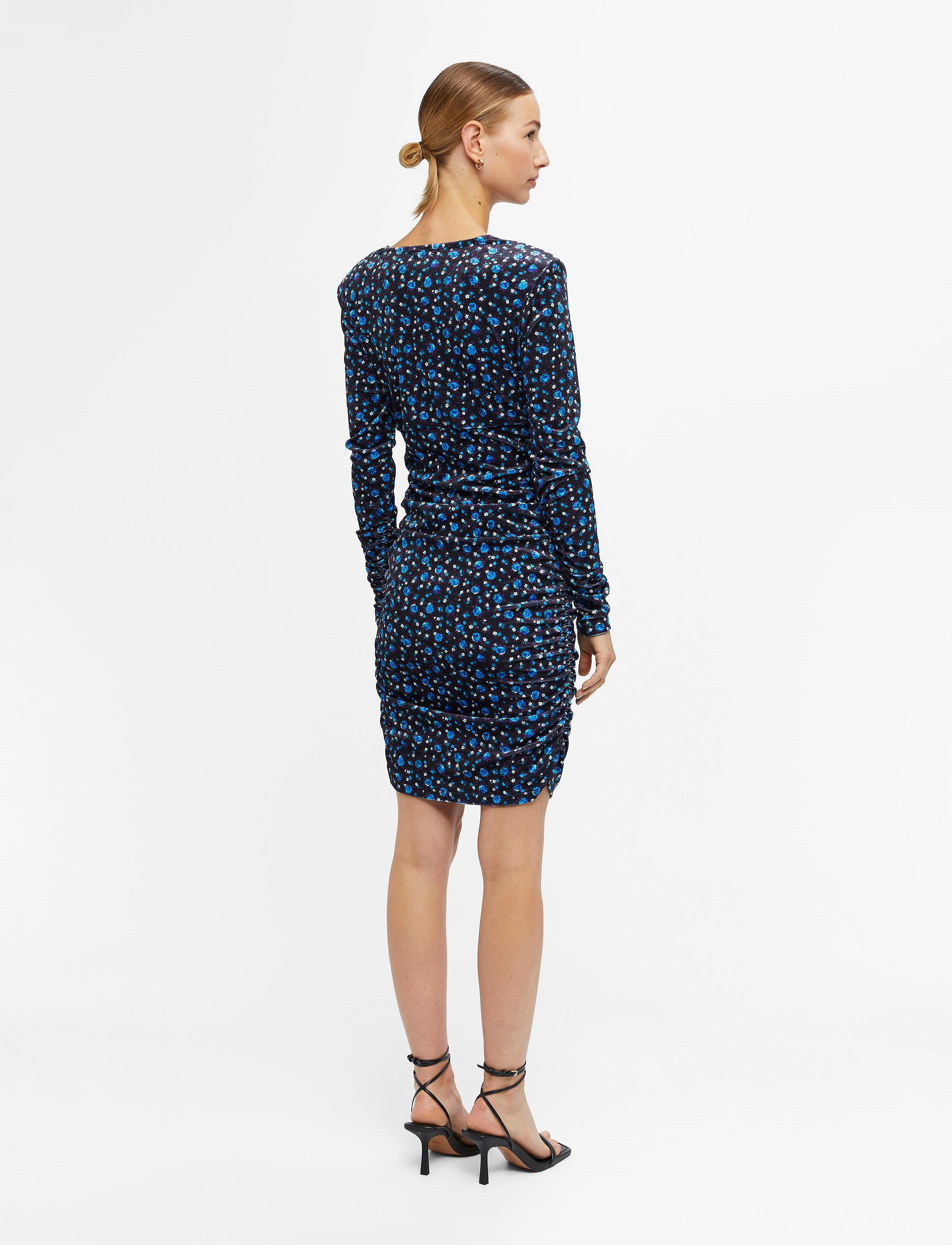 Object - OBJALONA  L/S DRESS 124 - black - 3