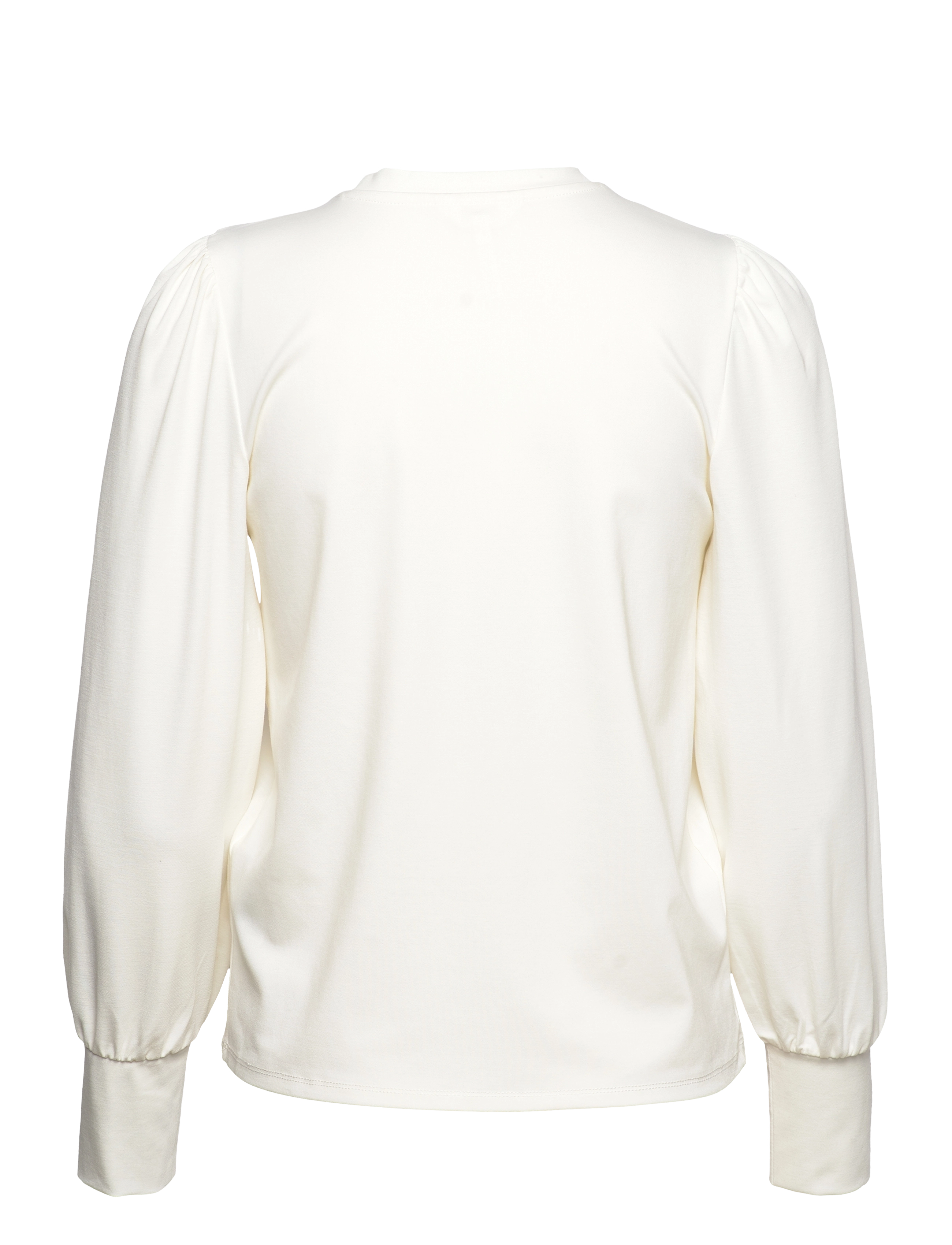 Object - OBJCAROLINE L/S TOP NOOS - langärmlige blusen - cloud dancer - 2