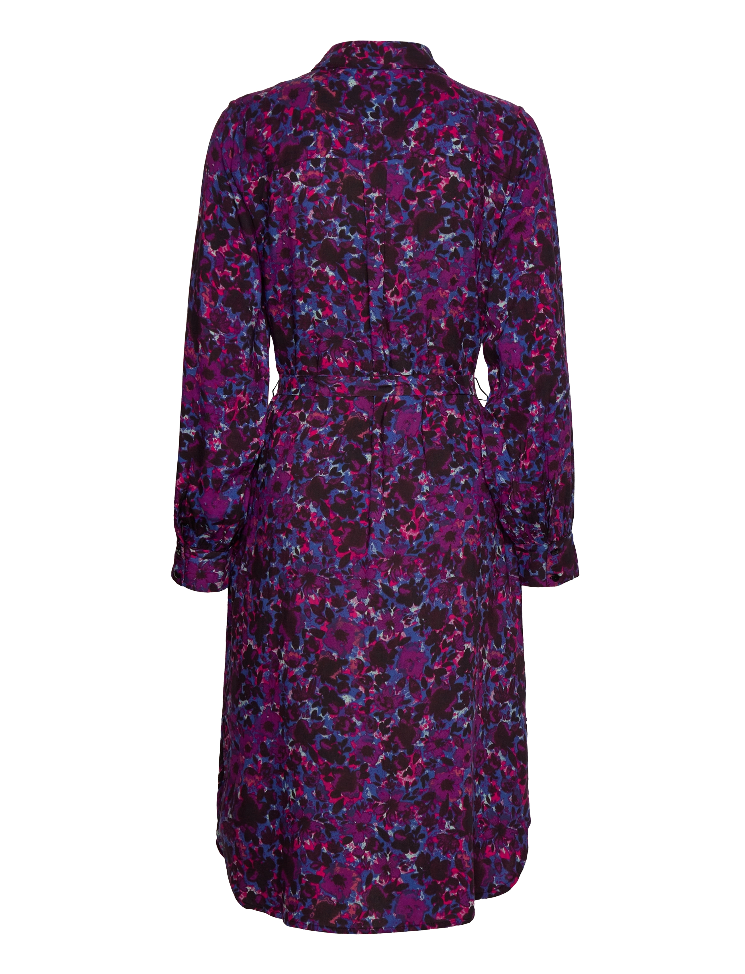 Object - OBJHOLLY L/S SHIRT DRESS 124 - clematis blue - 1