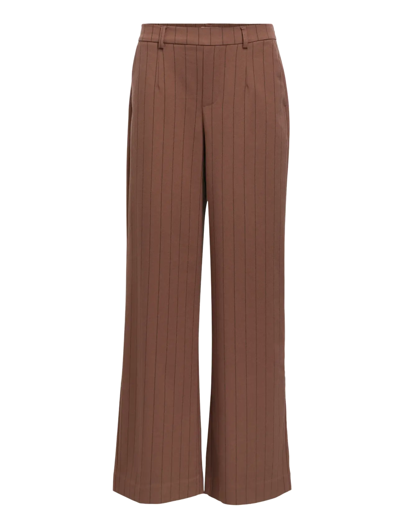 Object OBJLISA WIDE PANT AOP NOOS - Bukser - COCOA BROWN / brown