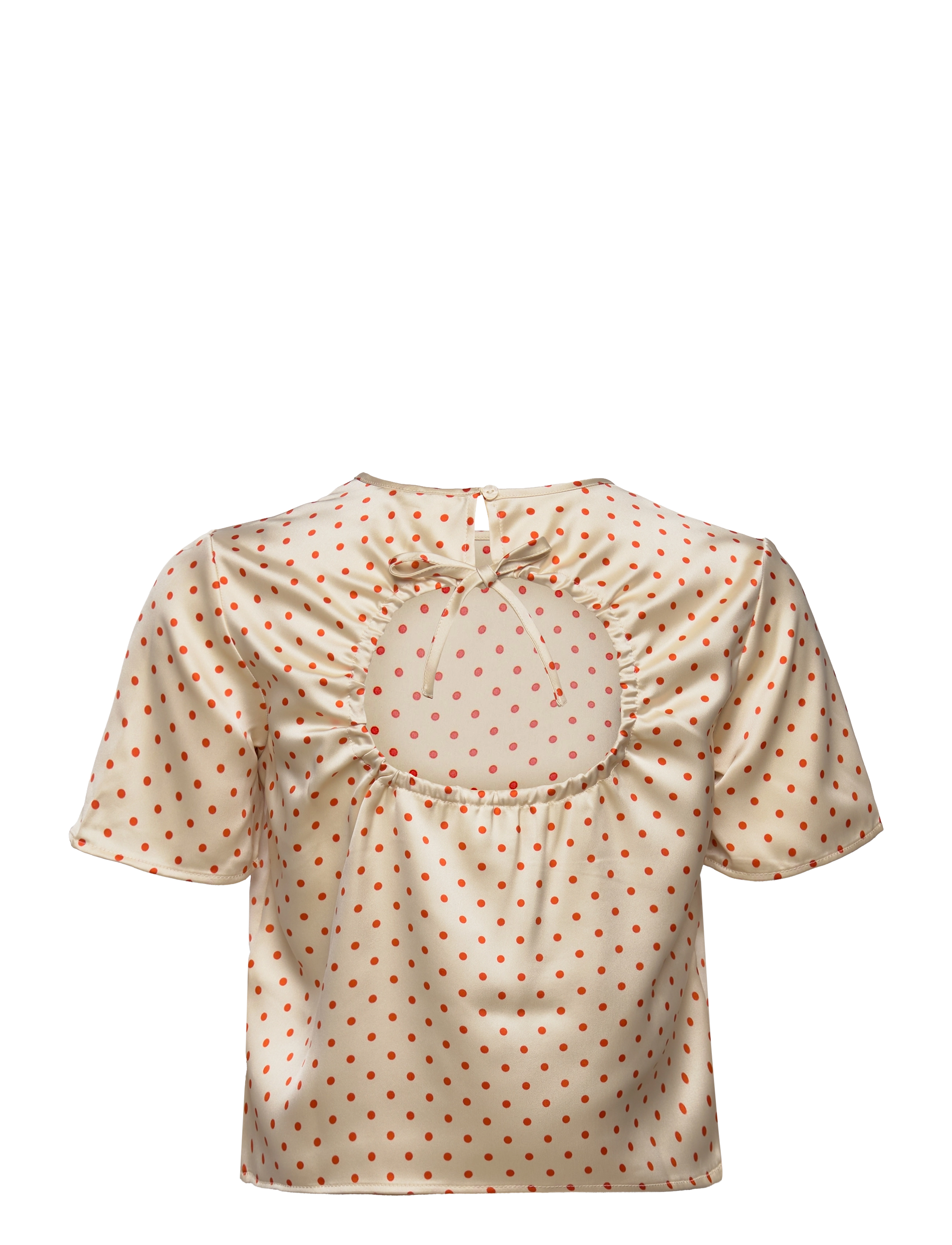Object - OBJSATEEN DOT CROP SS TOP A SS FAIR 22 - laveste priser - humus - 2