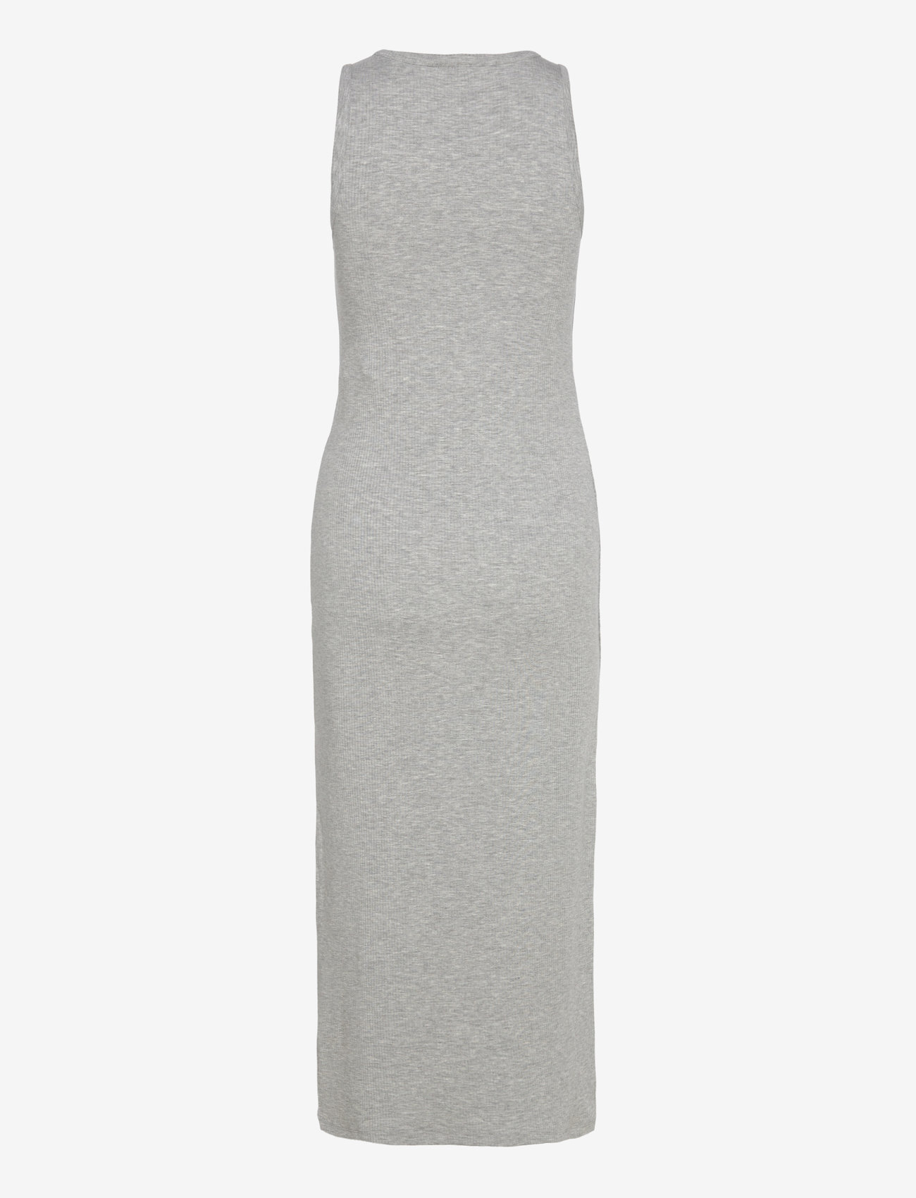 Object - OBJJAMIE S/L LONG DRESS NOOS - laveste priser - light grey melange - 2