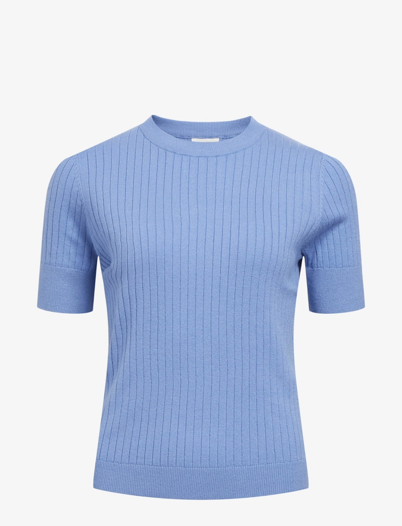 OBJECT Objnoelle S/S Knit T-Shirt Noos Blau - S - Damen