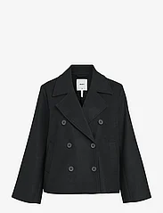 Object - OBJKEILY SHORT JACKET NOOS - wool jackets - black - 0